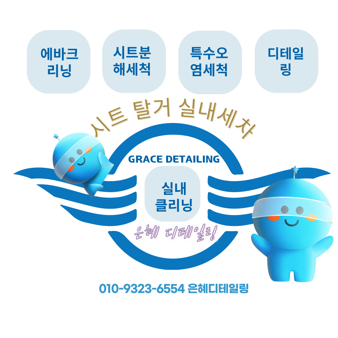 은혜디테일링 출장 실내크리닝 에바크리닝