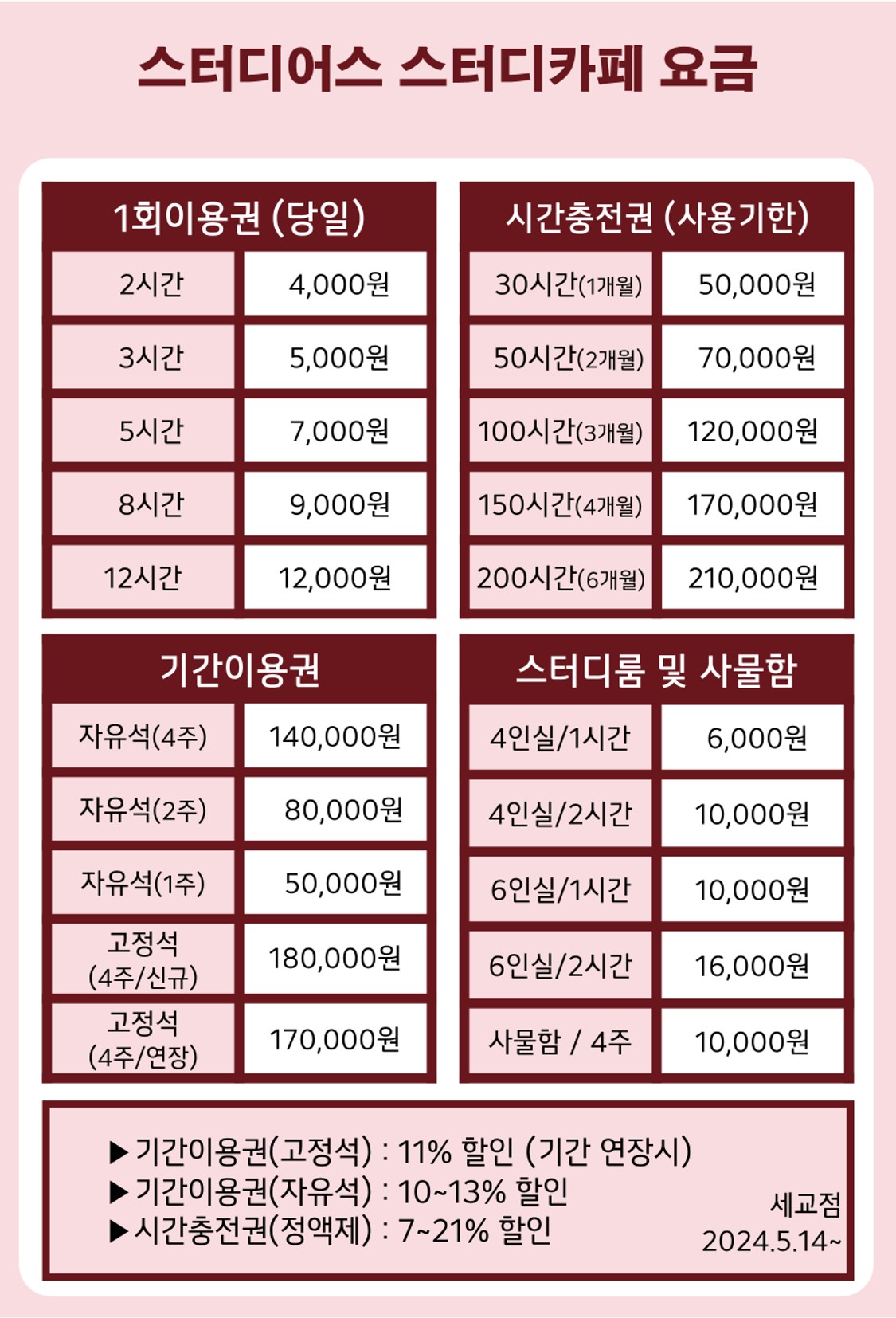 스터디어스 스터디카페