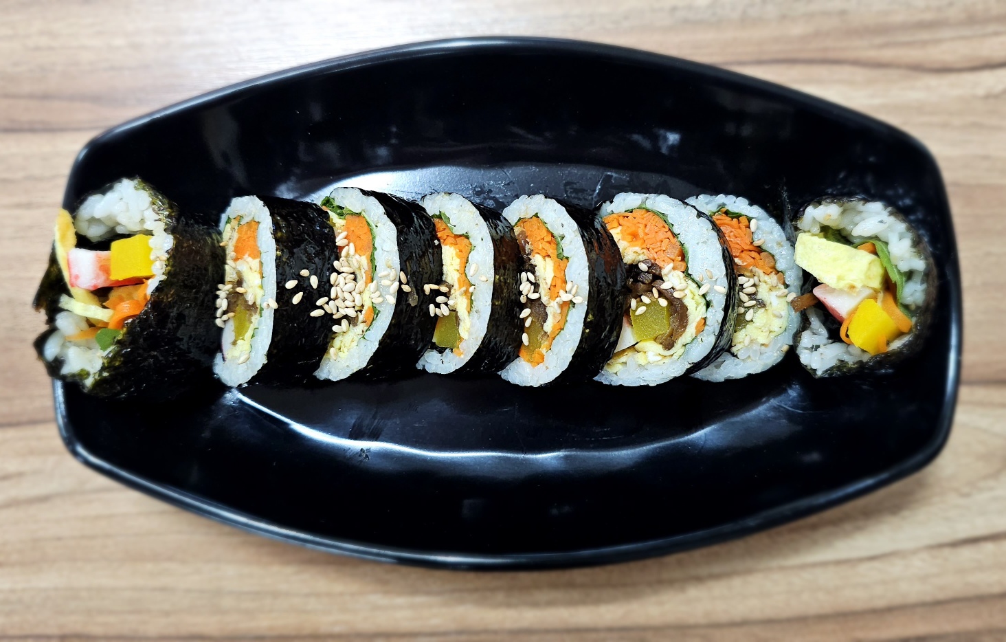오늘은 국수랑 김밥