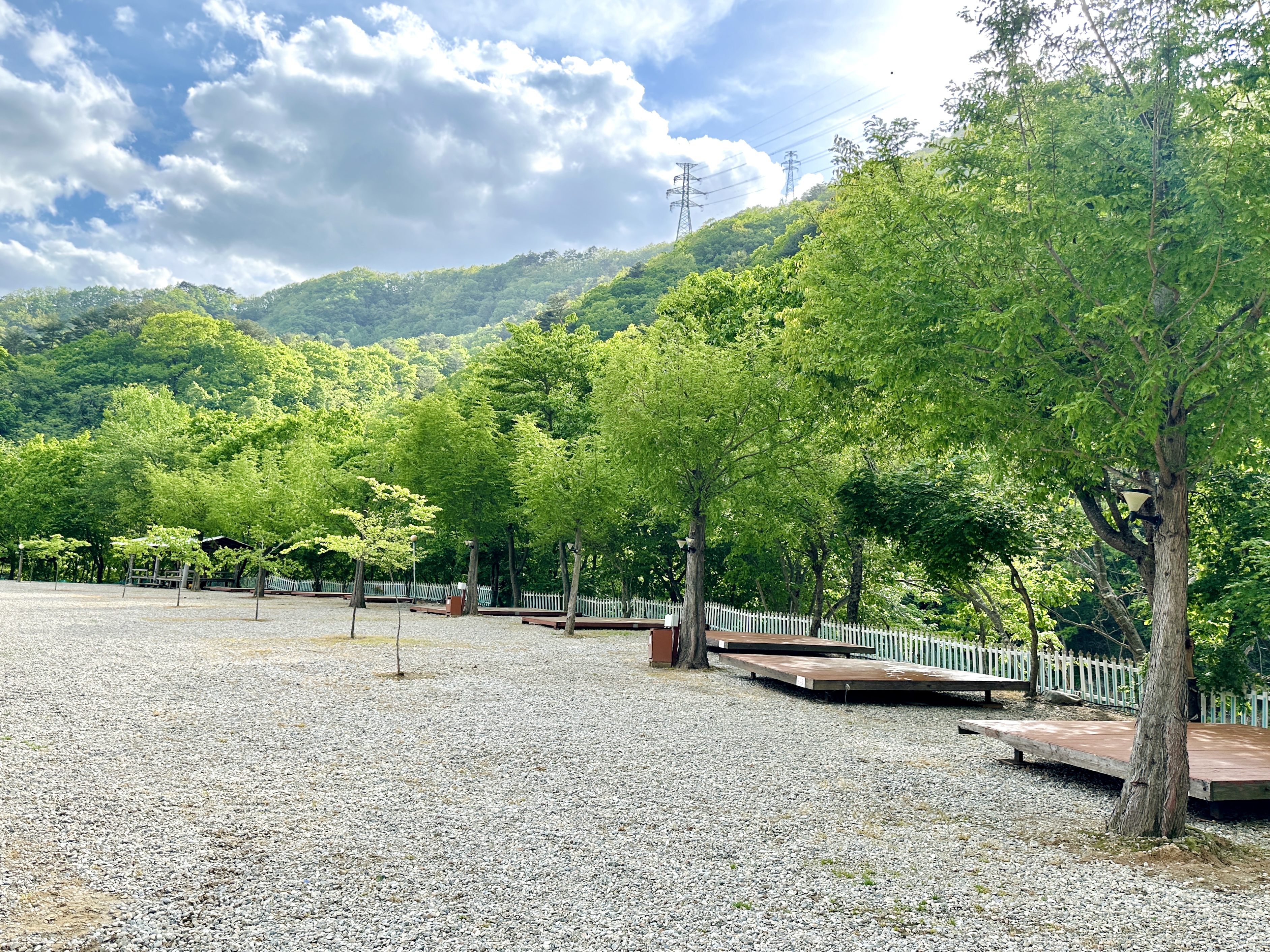 용대황지캠핑장