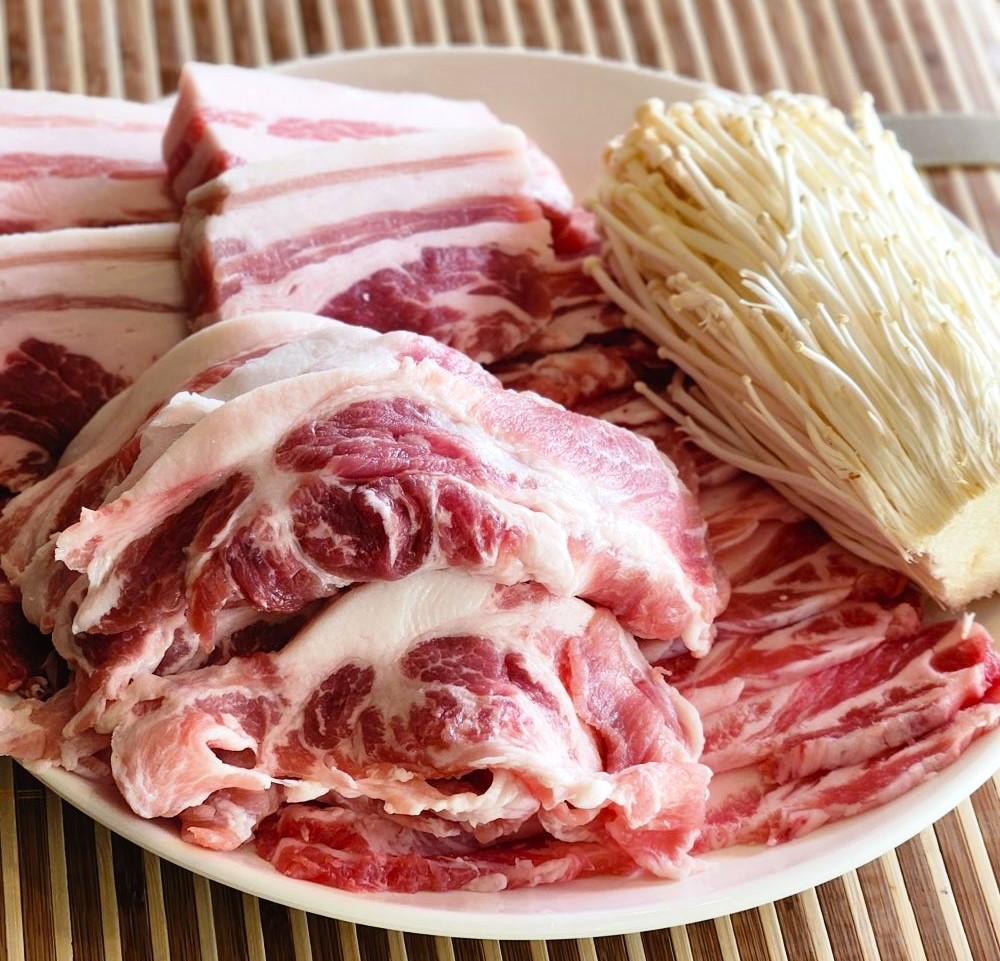 까꾸리숯불돼지구이