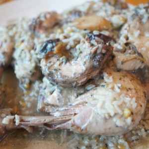 큰나무집 궁중약백숙