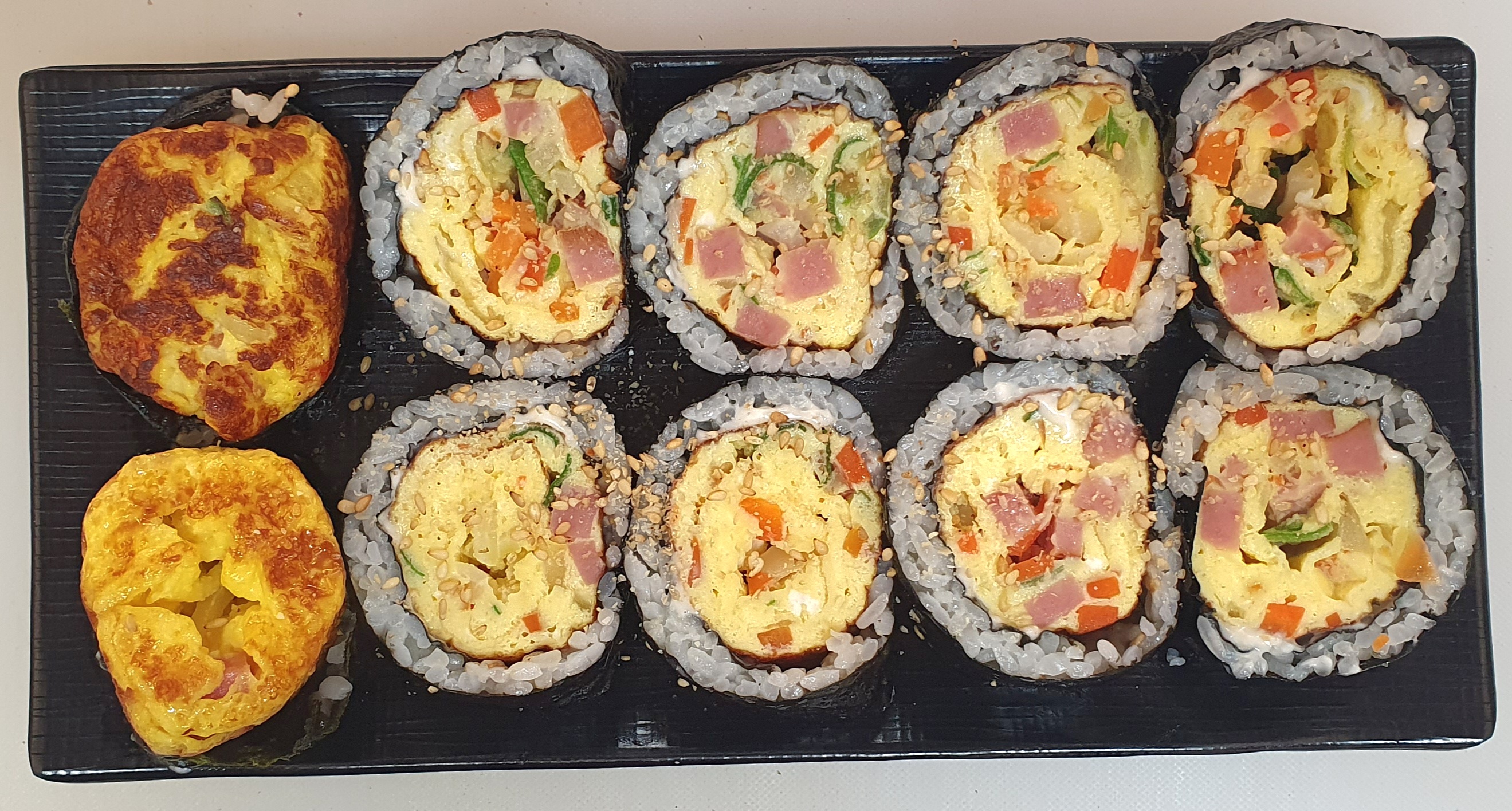 안스델리롤앤김밥