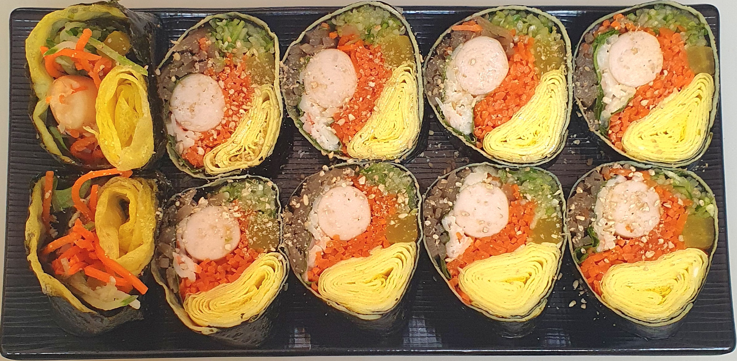 안스델리롤앤김밥