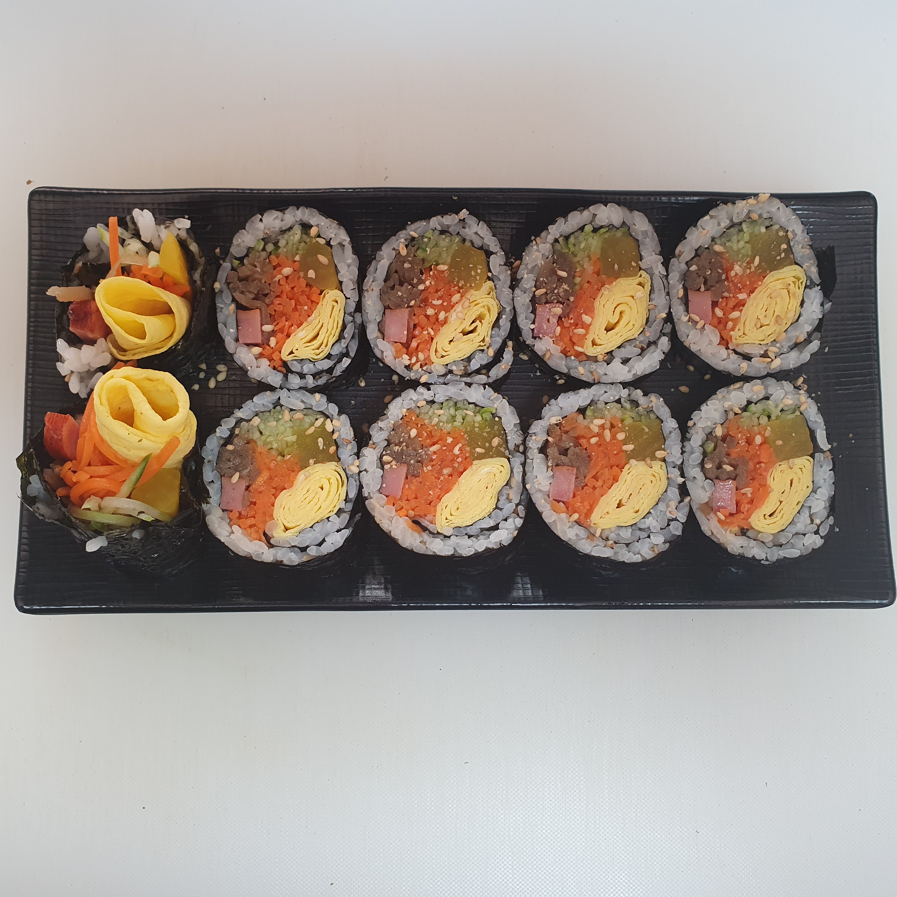 안스델리롤앤김밥