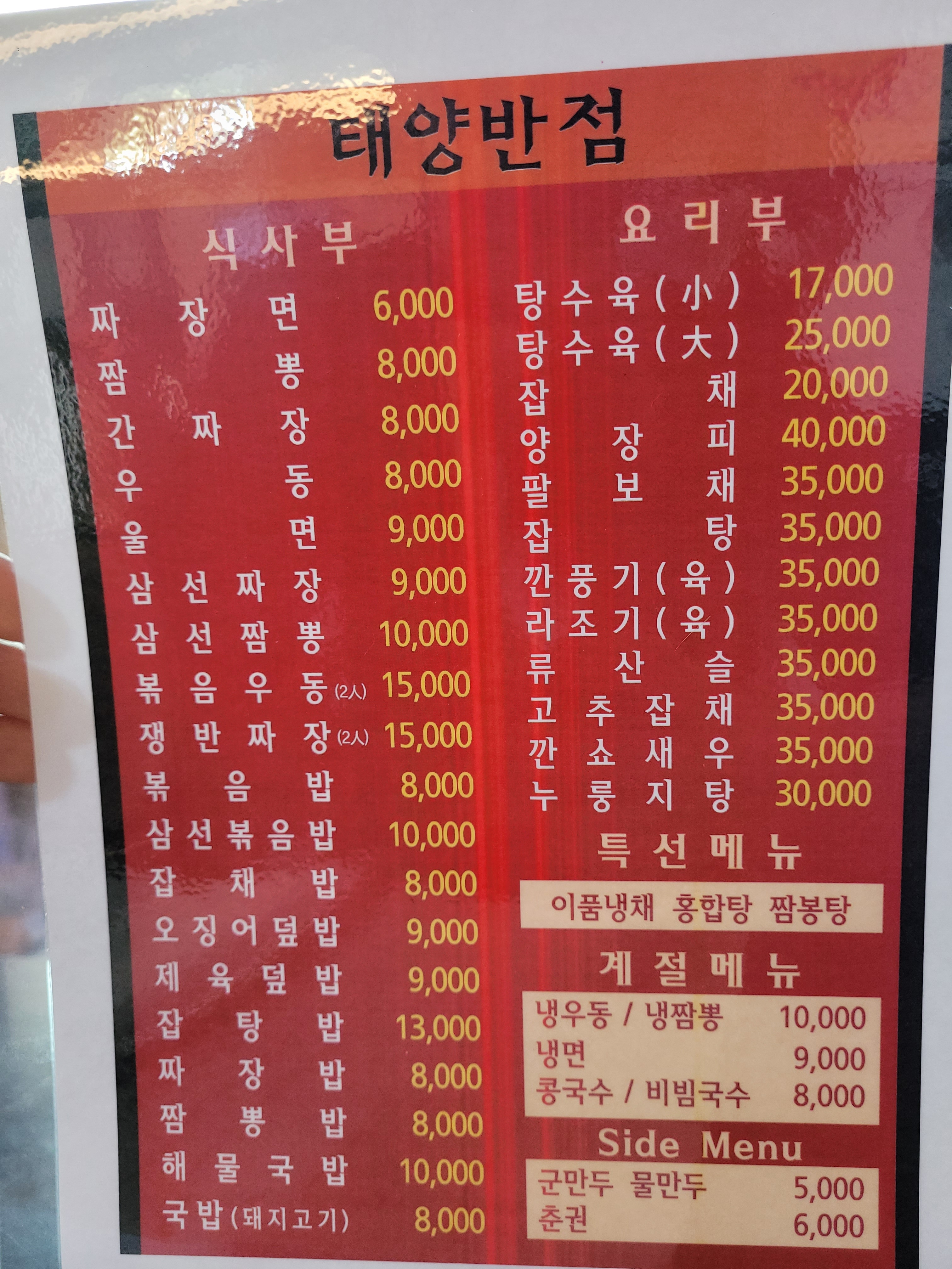 태양반점