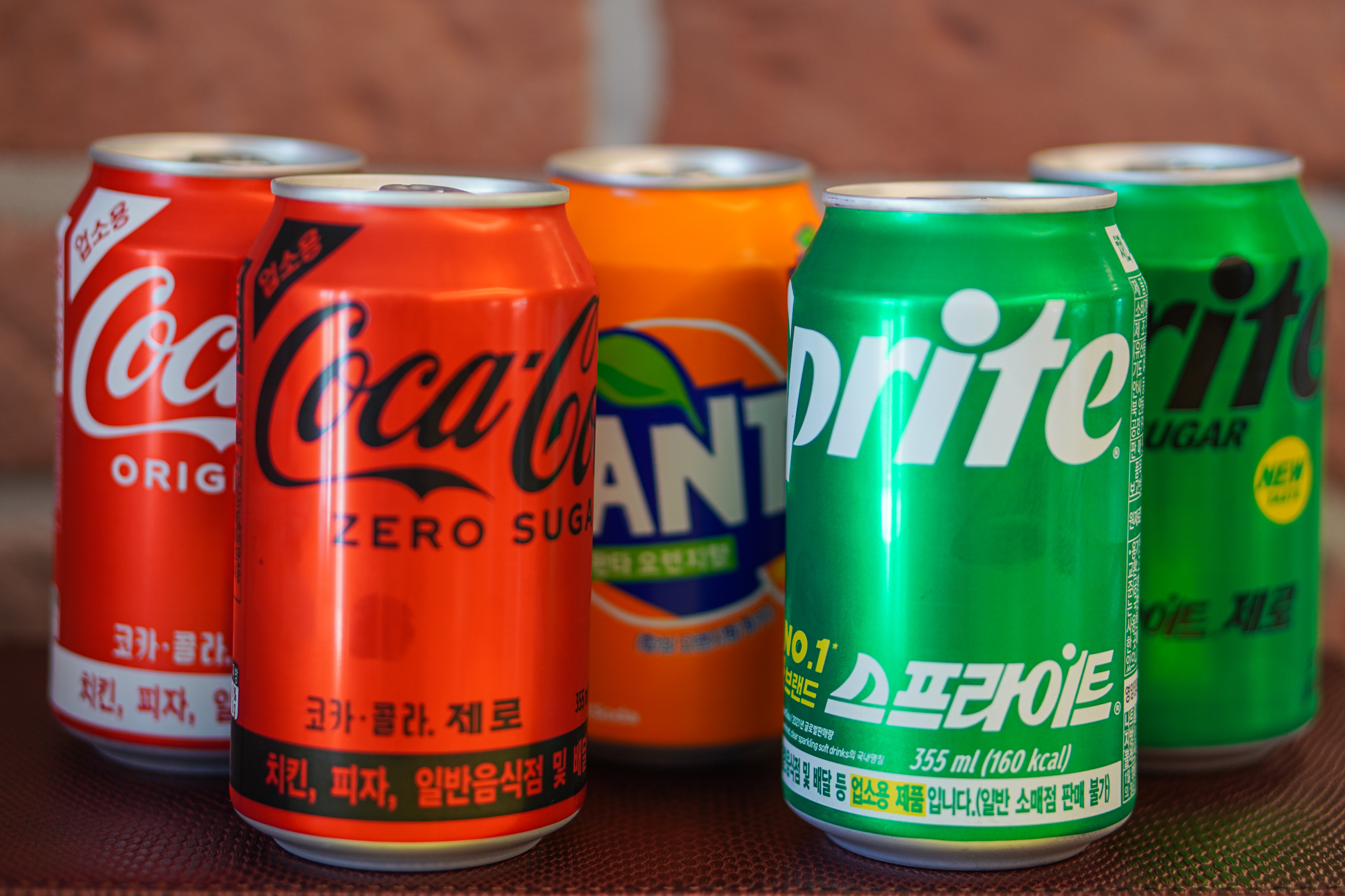 탄산음료+얼음컵