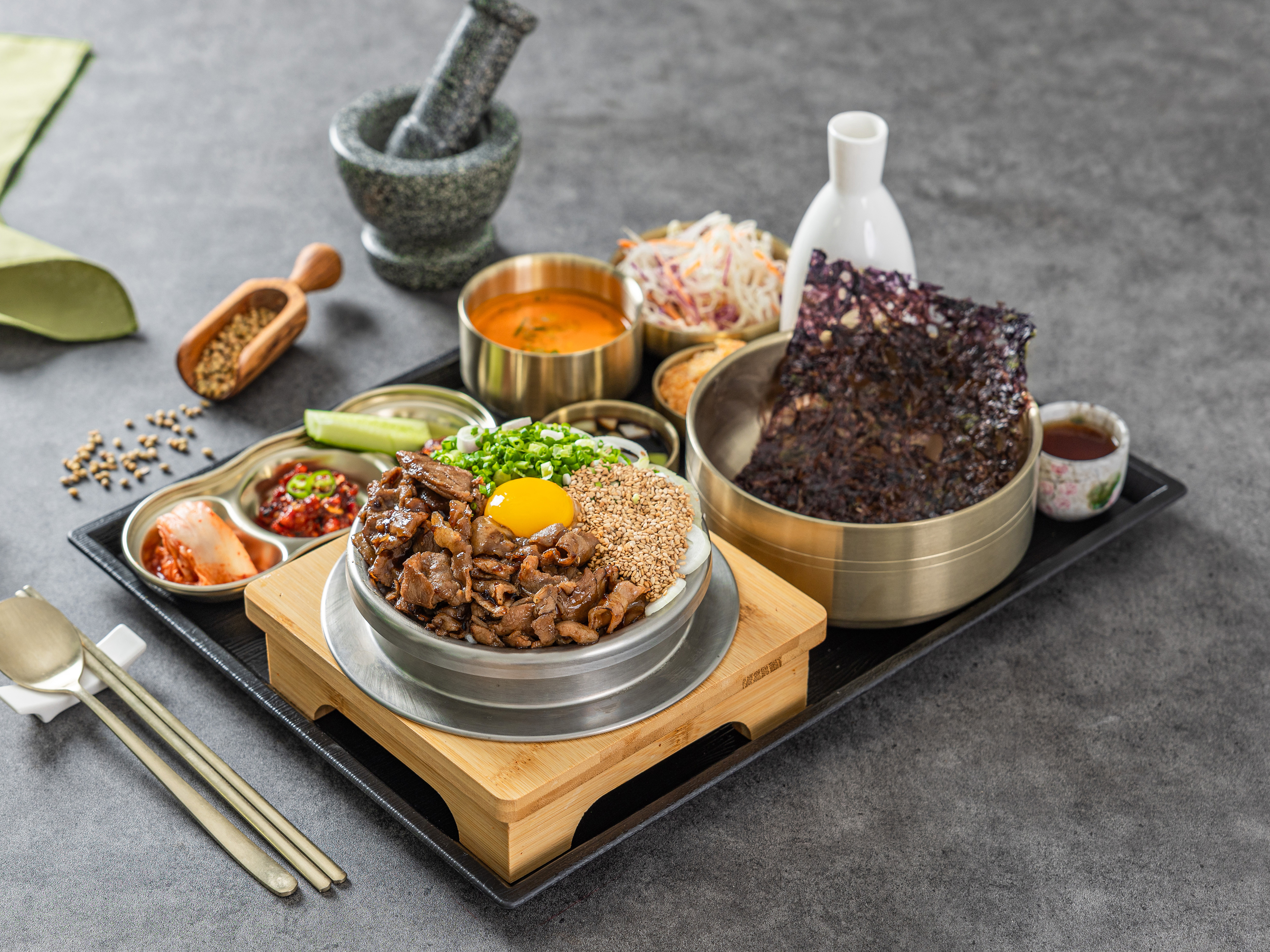 불고기 솥밥