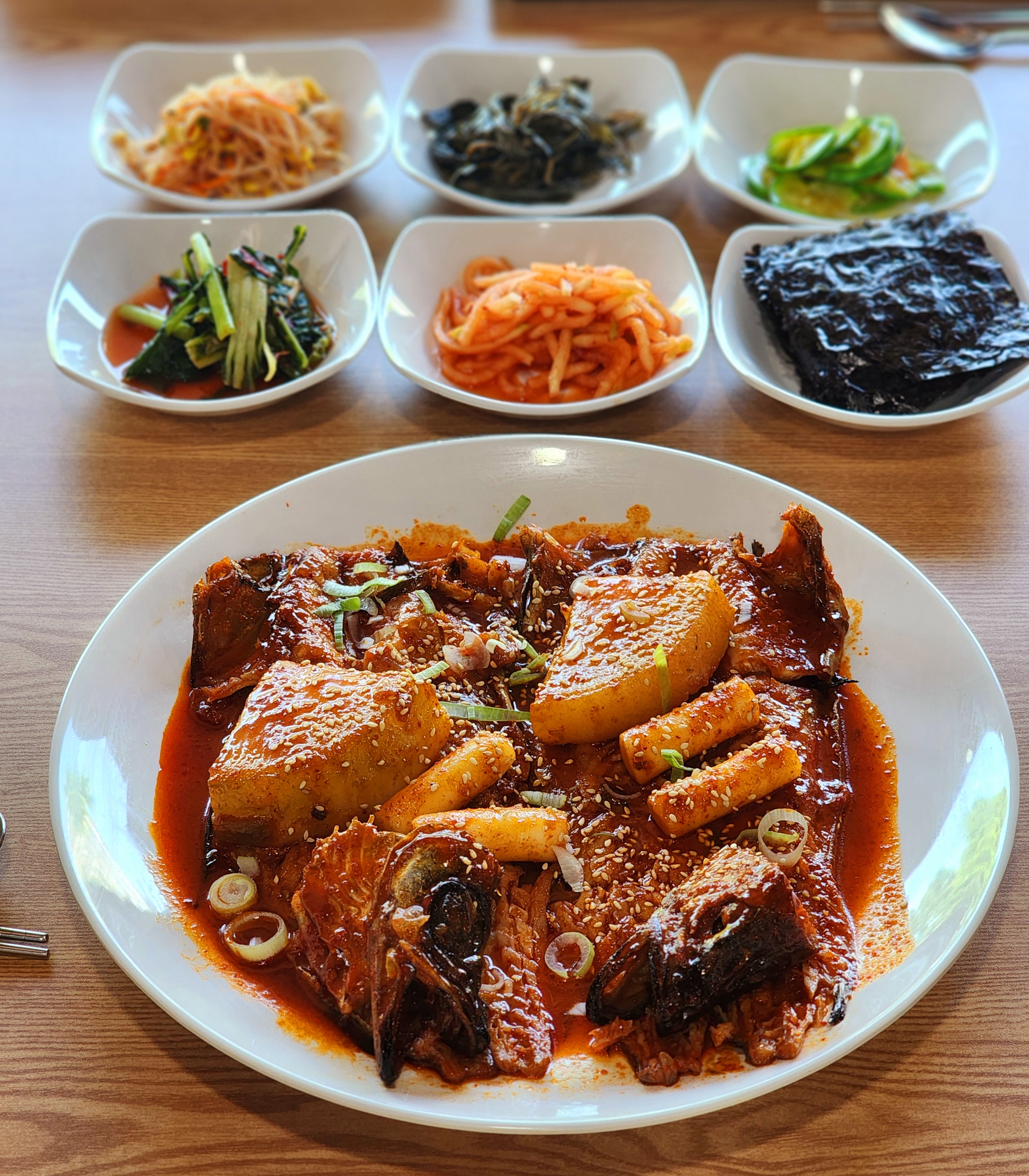 장수마을코다리순두부보리밥