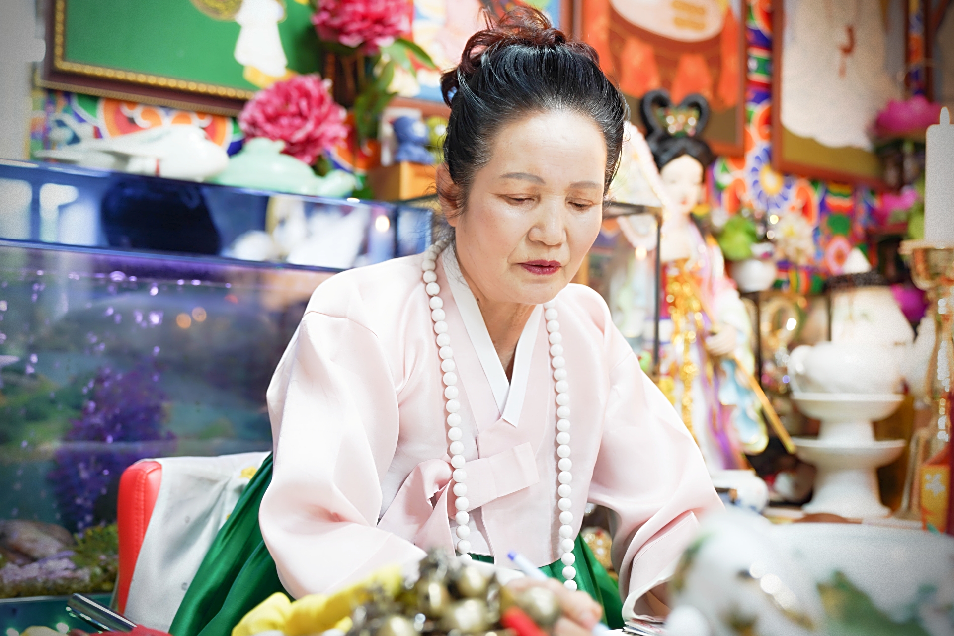 전화신점 연주암