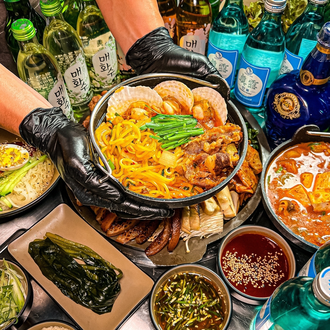 우삼겹 짬뽕탕