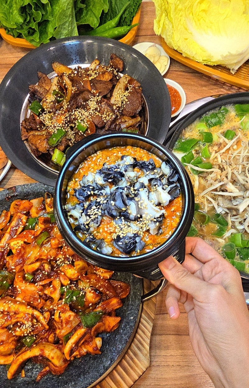목포쌈밥 설명사진