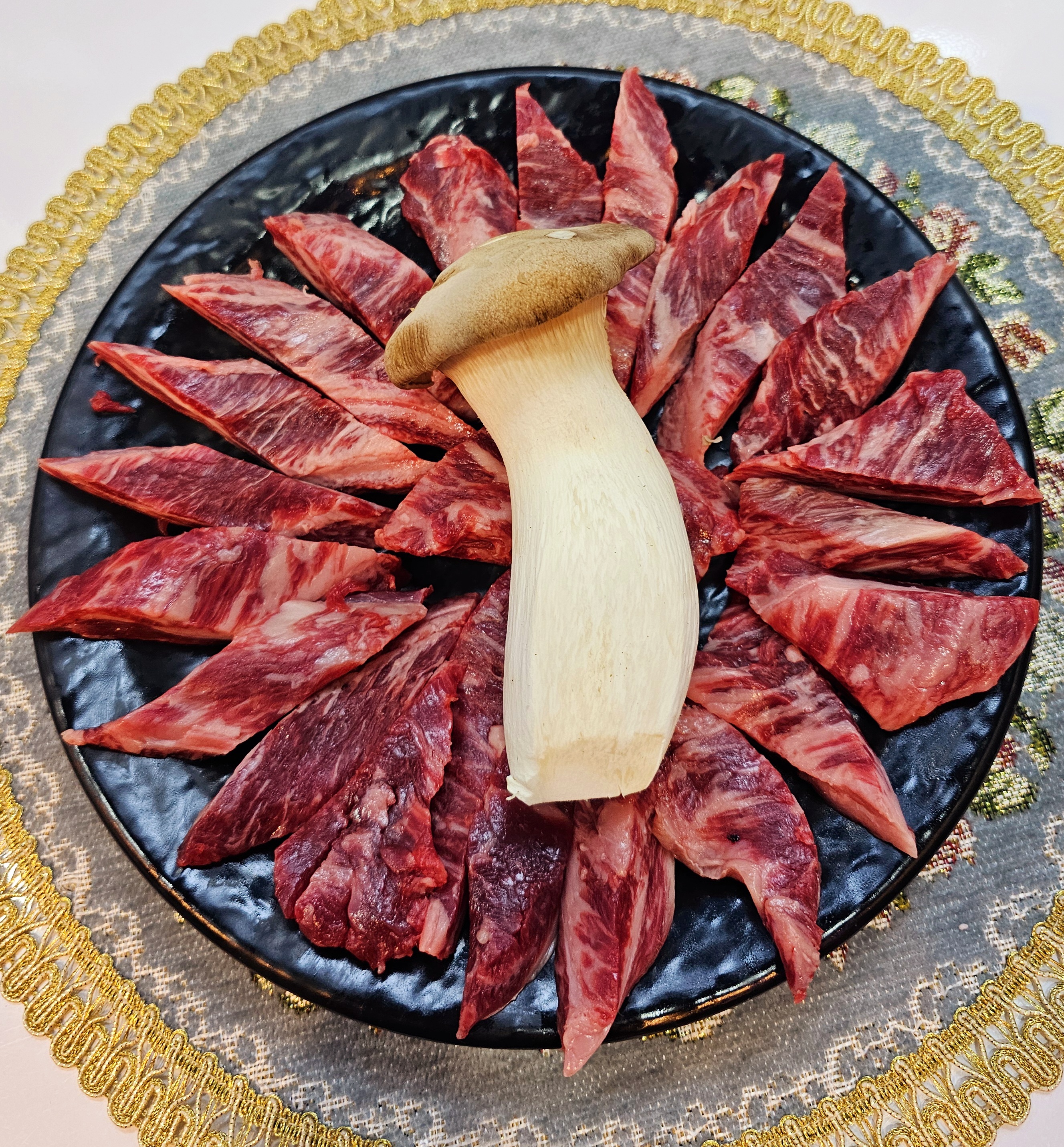 토종한우 뭉티기 정육식당
