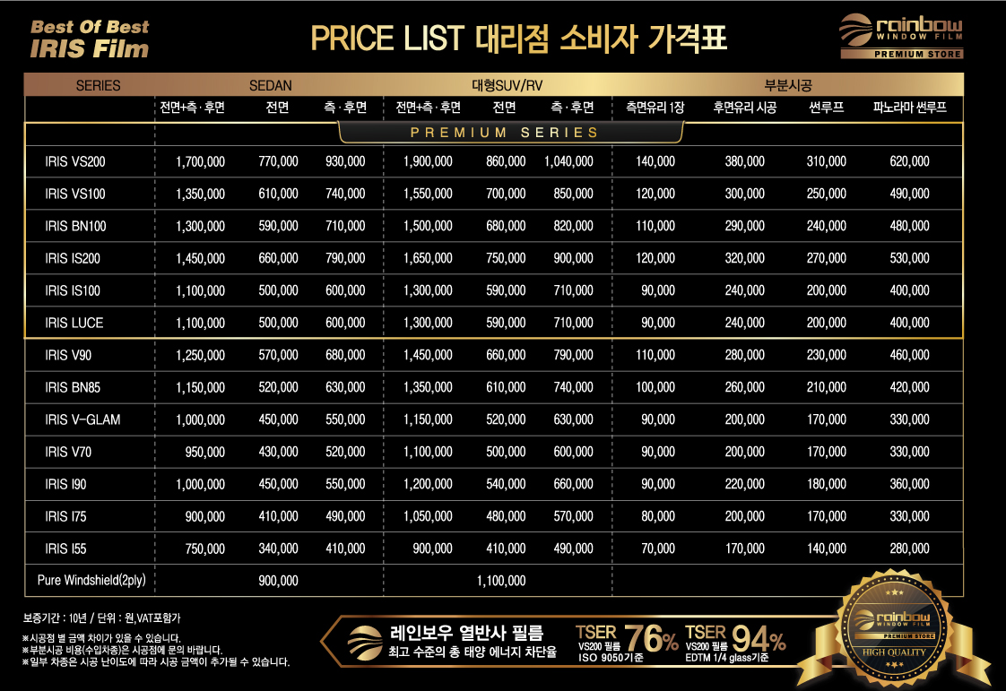 디오카패션 레인보우프리미엄
