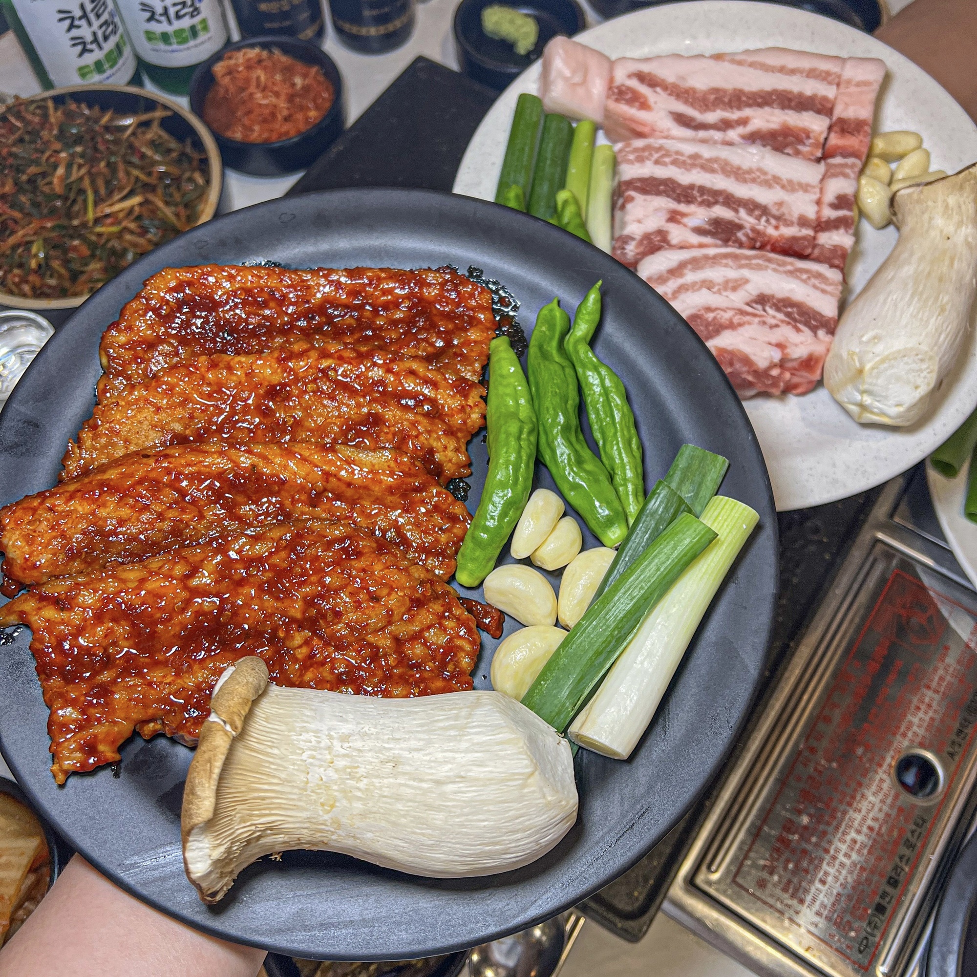 3인 양념삼겹세트