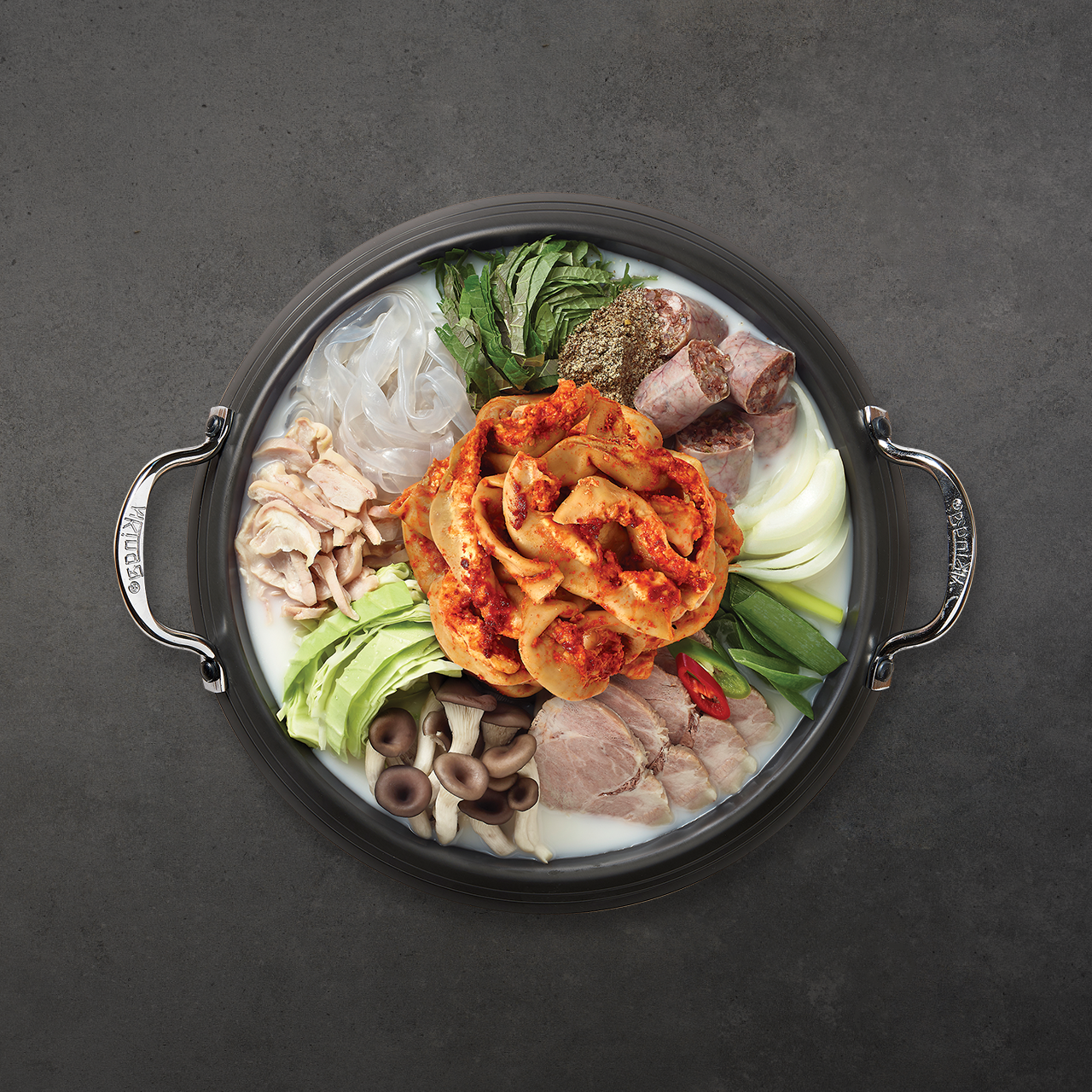 순대 소곱창전골