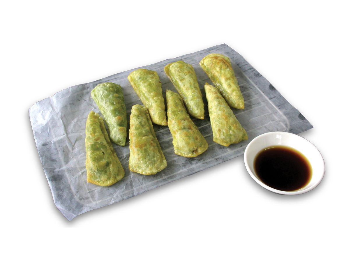 Fried pepper dumplings