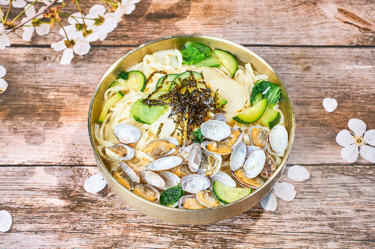 바지락칼국수