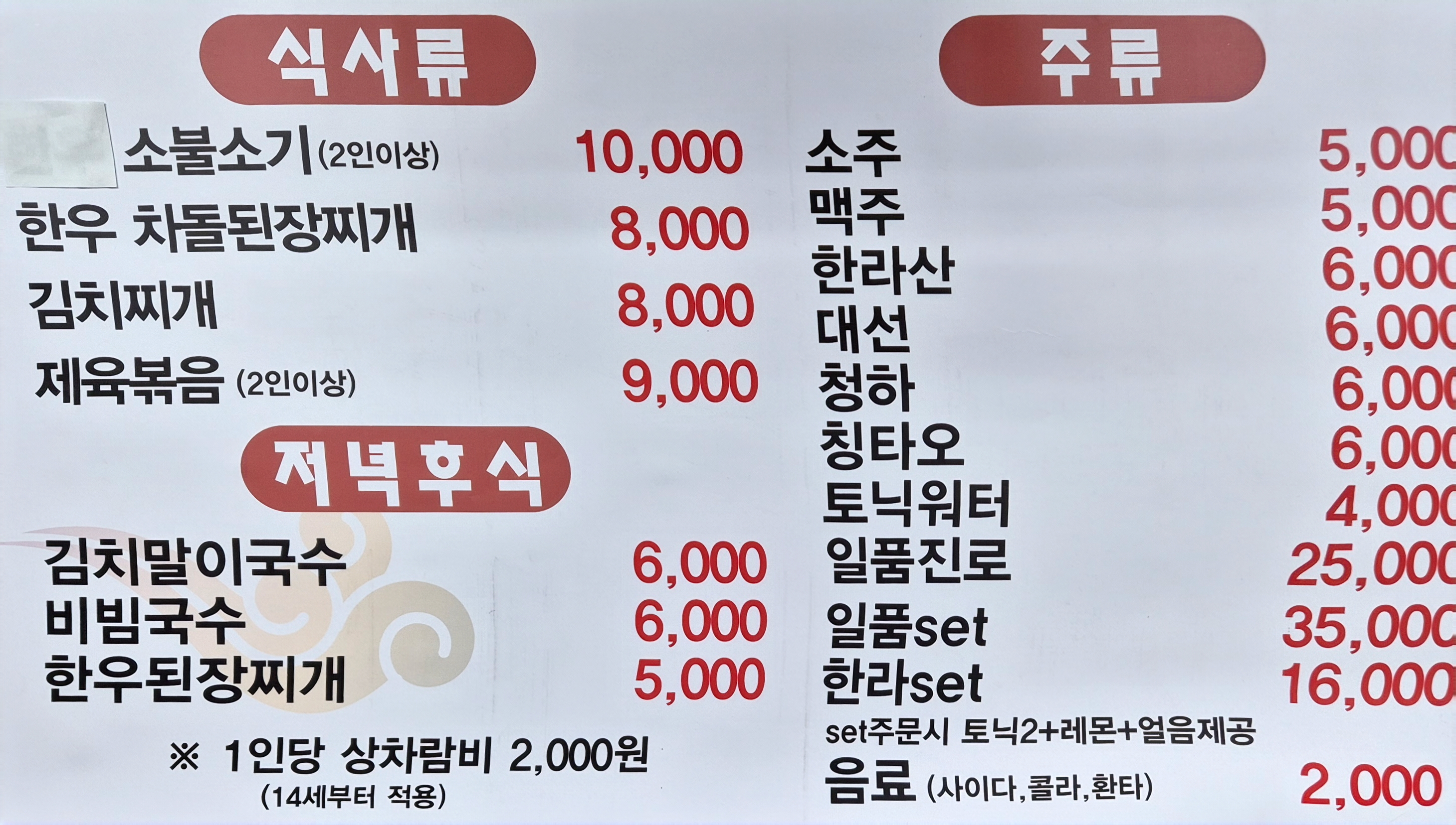 영등포 한우집