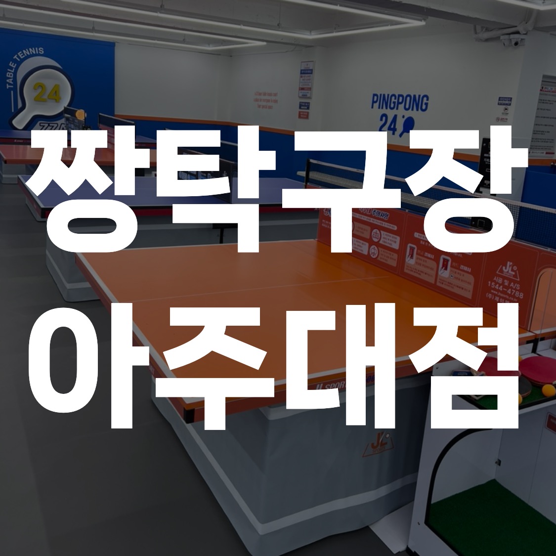 짱탁구장 아주대점