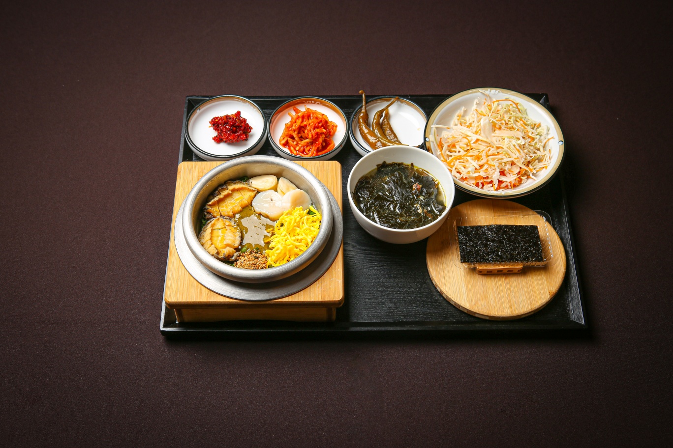 도화 솥밥 & 숙성회