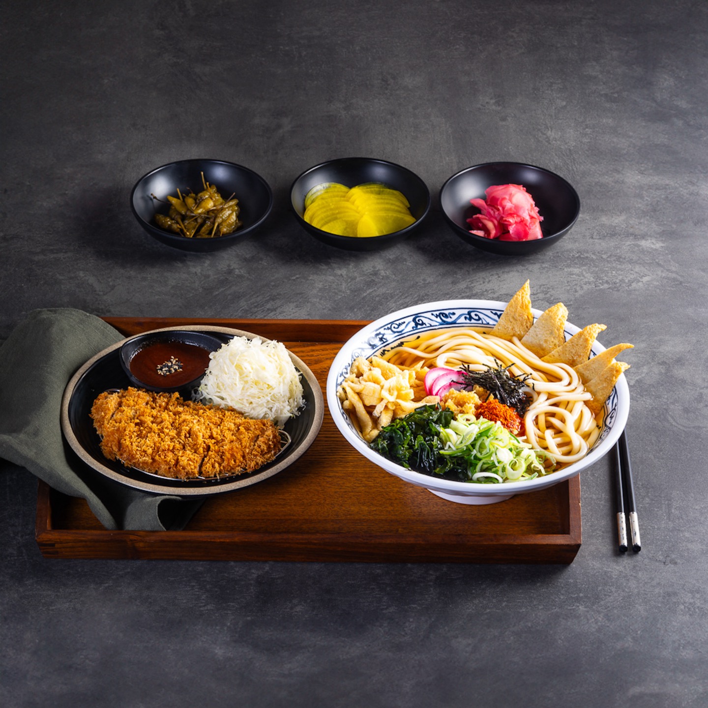 우동 정식