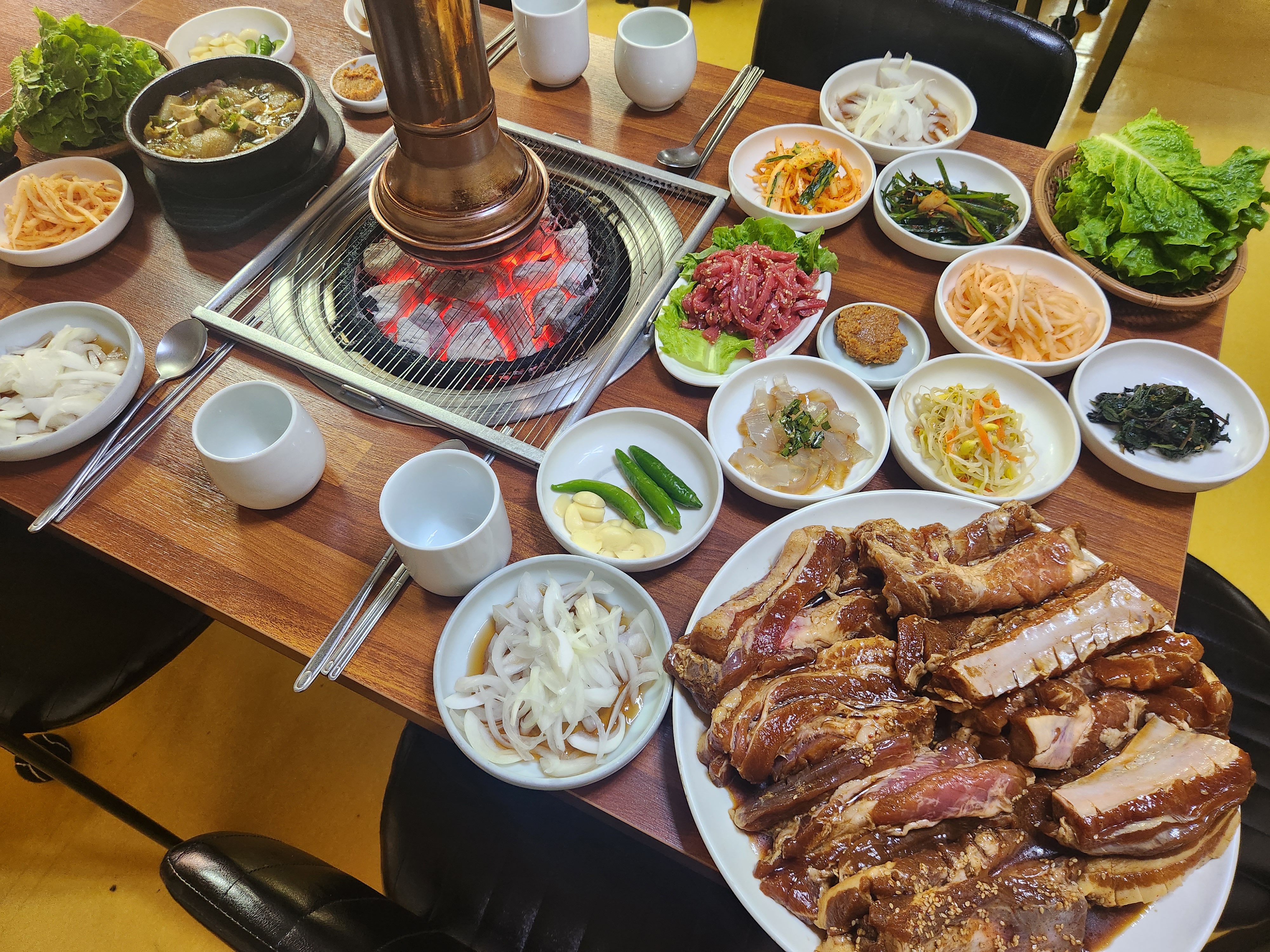 모슬포명가숯불화로구이
