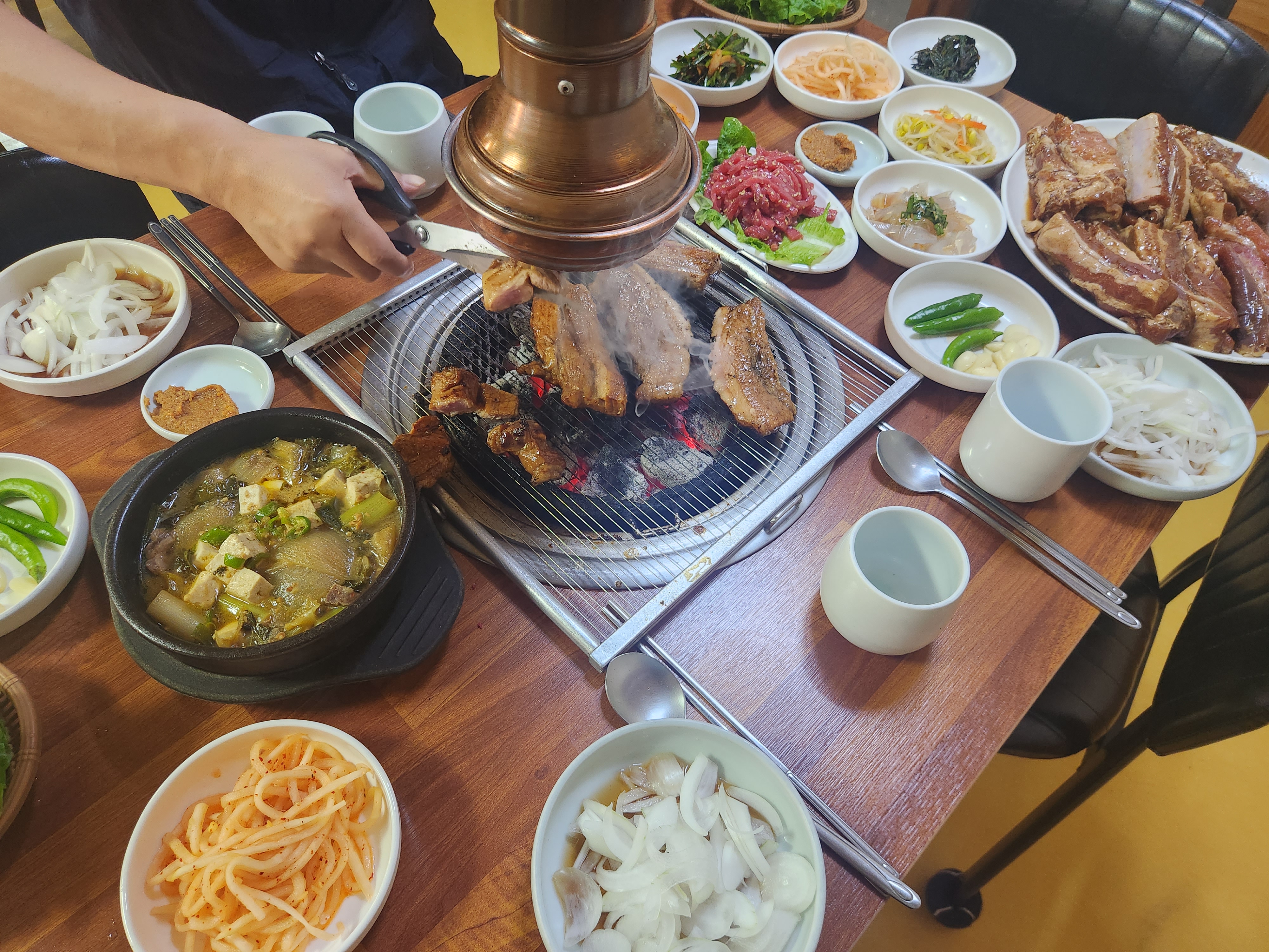 모슬포명가숯불화로구이