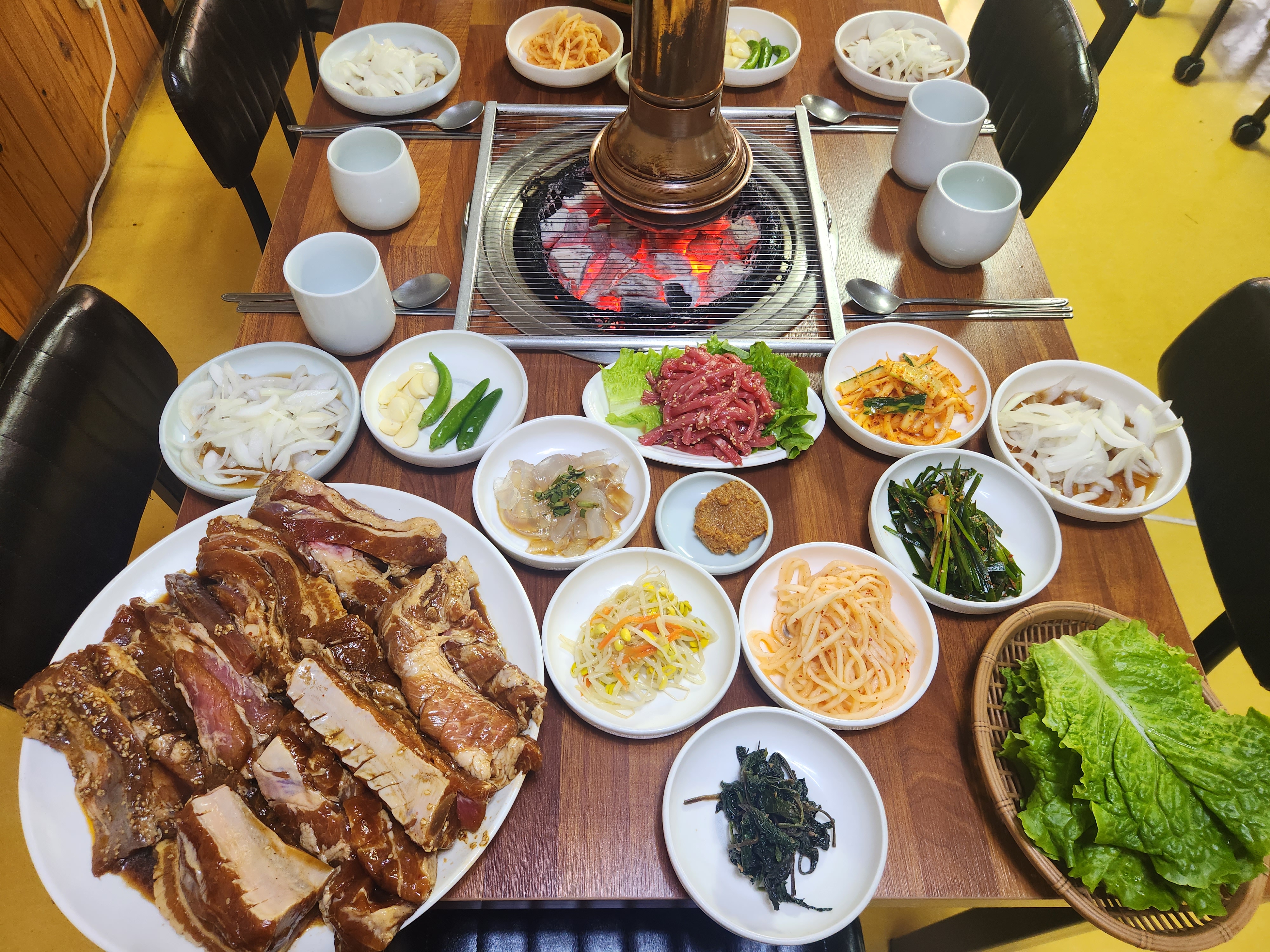 모슬포명가숯불화로구이