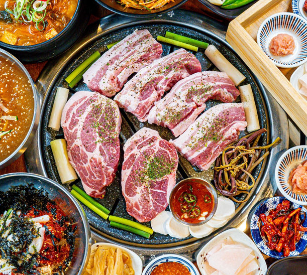 더바른식당 곡반정동점