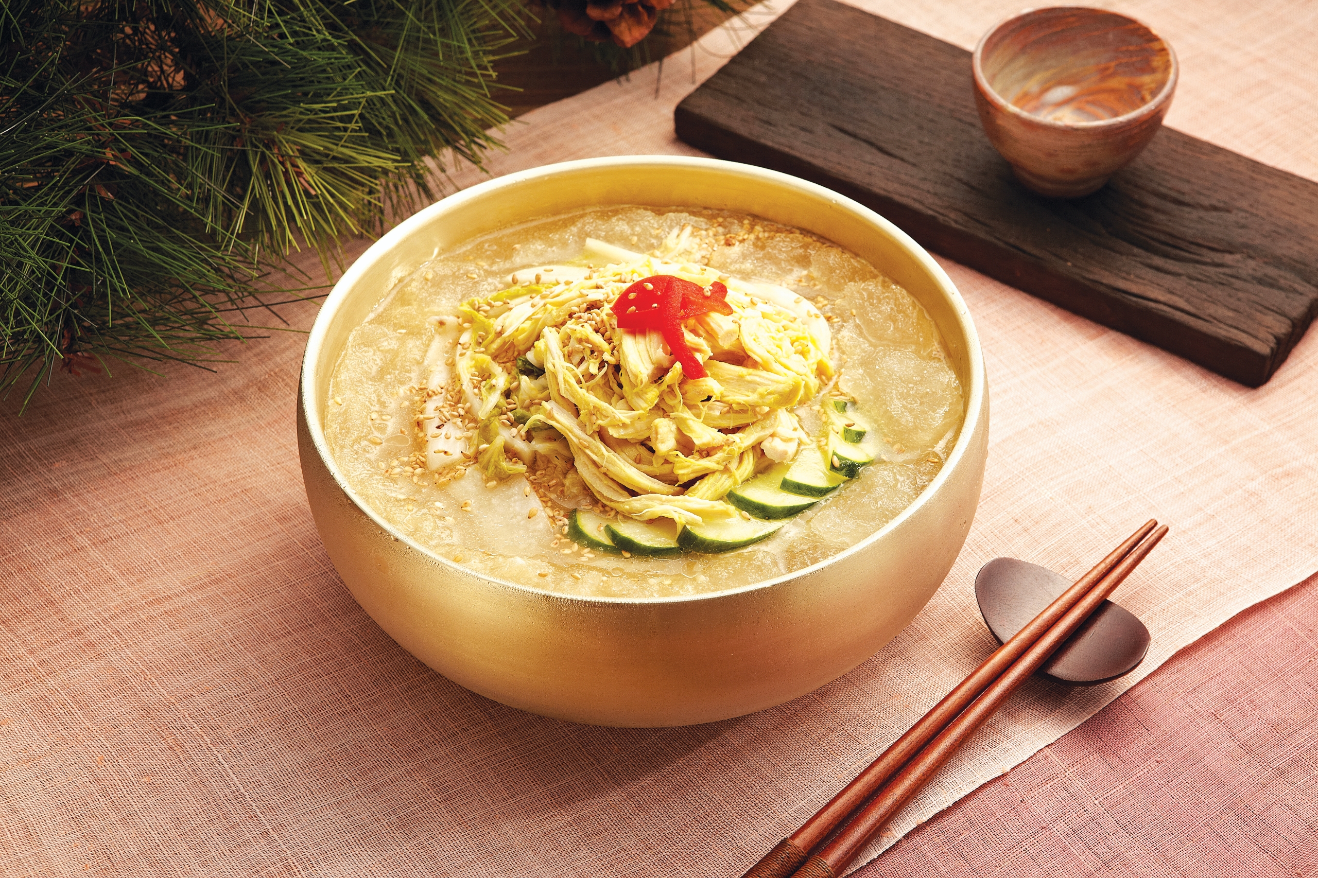 찰보리초계냉면