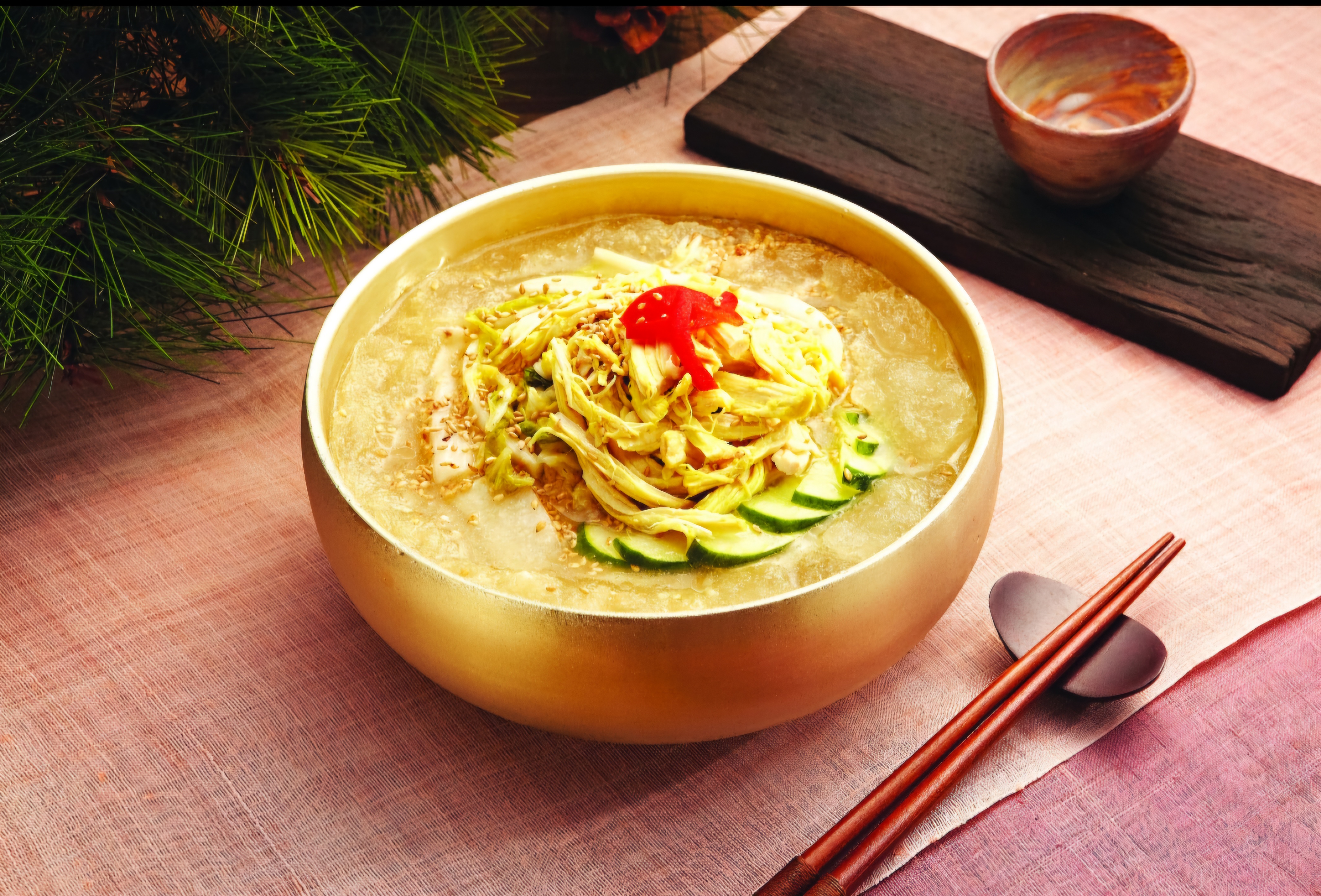 찰보리초계냉면