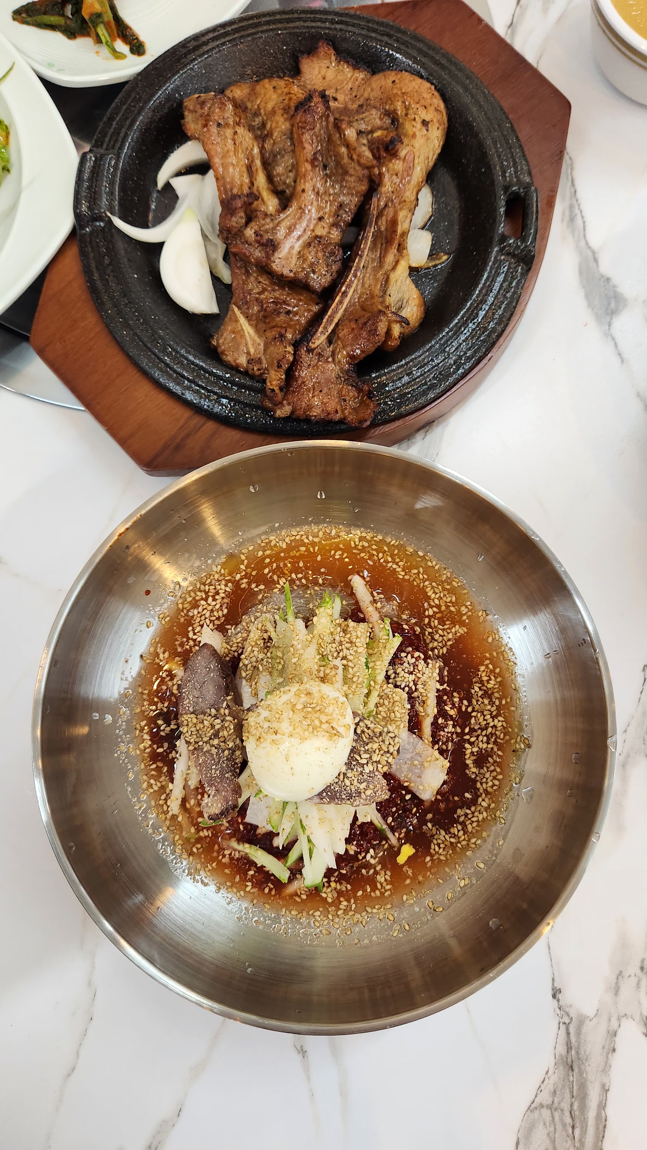 오갈비냉면