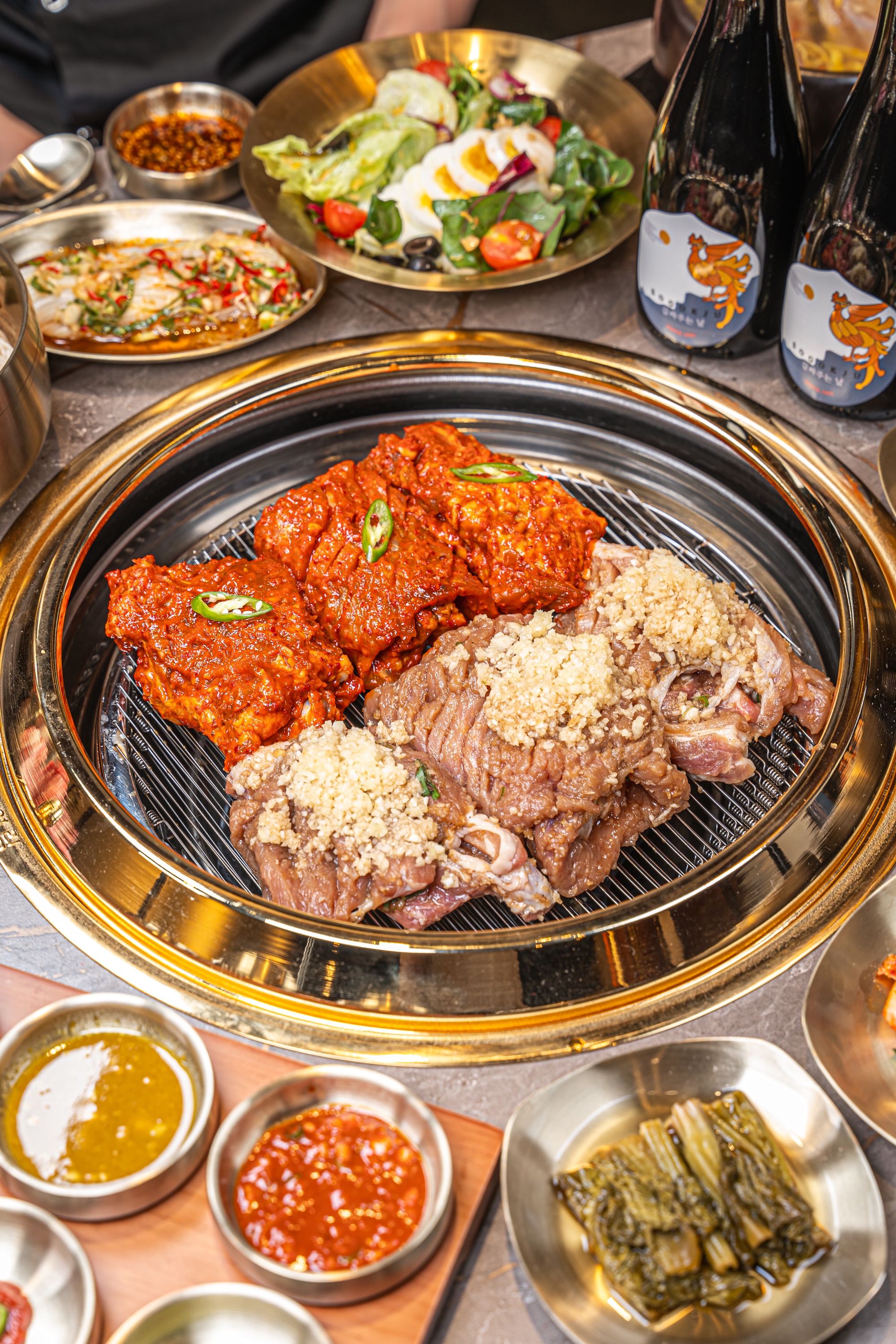 돼지숯불갈비한정식 가온정