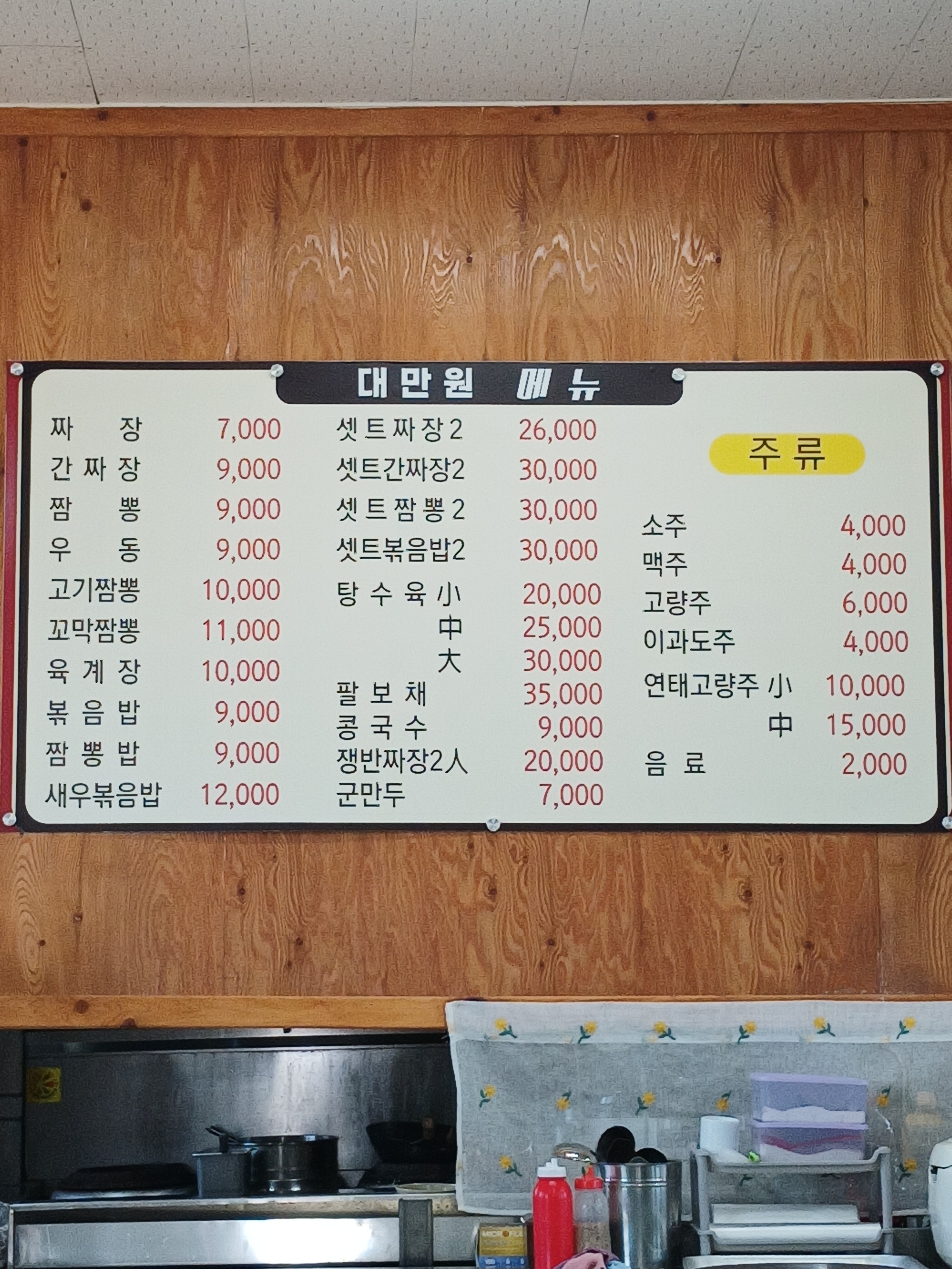 대만원