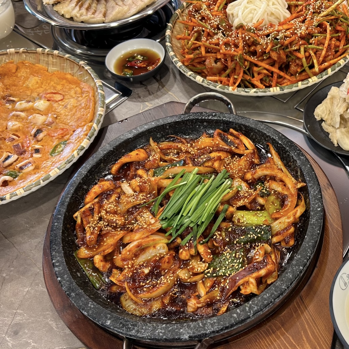 오징어볶음추천 강원 원주시 오징어볶음맛집 소개합니다. 해탄 원주혁신도시점