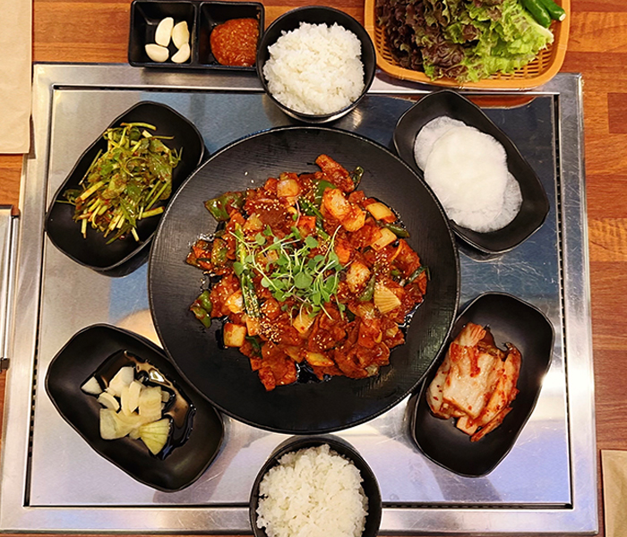 황금산오리구이