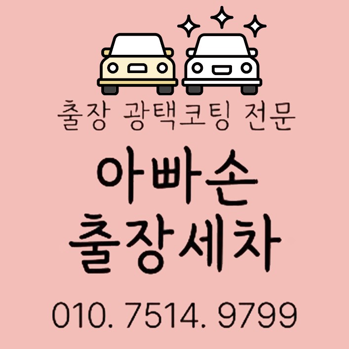 아빠손출장세차