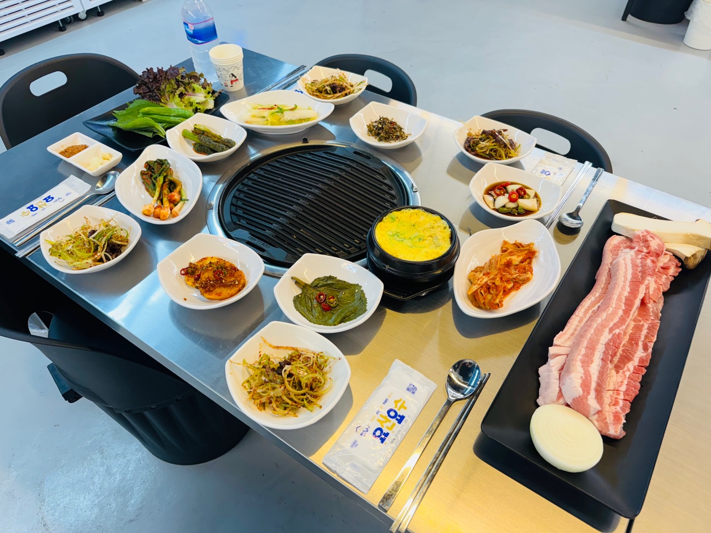 정숯불