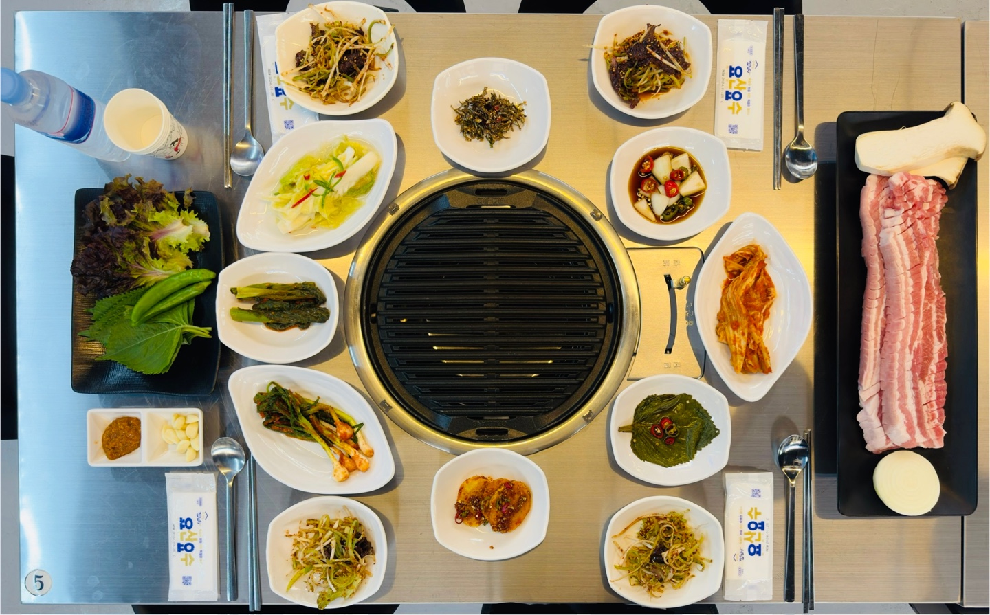 정숯불