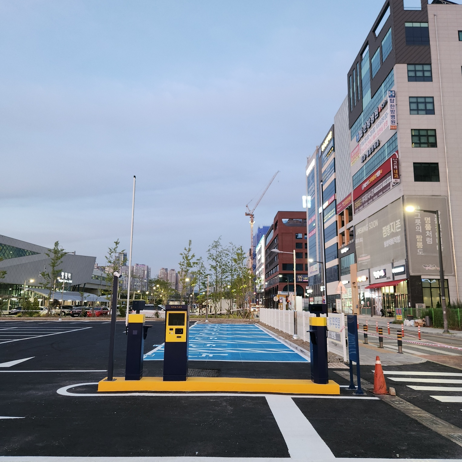 탕정역 제1주차장