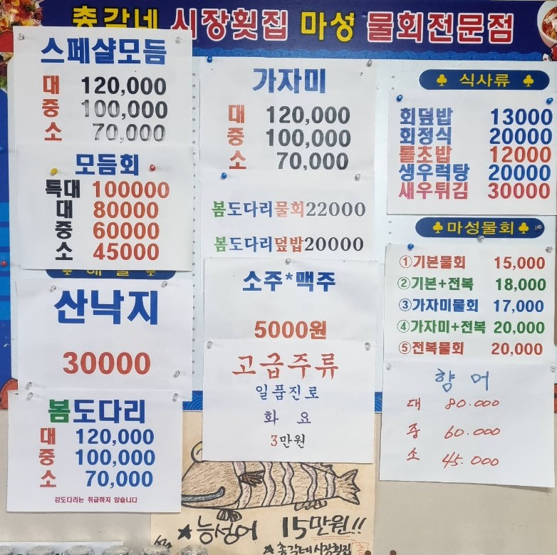 총각네시장횟집