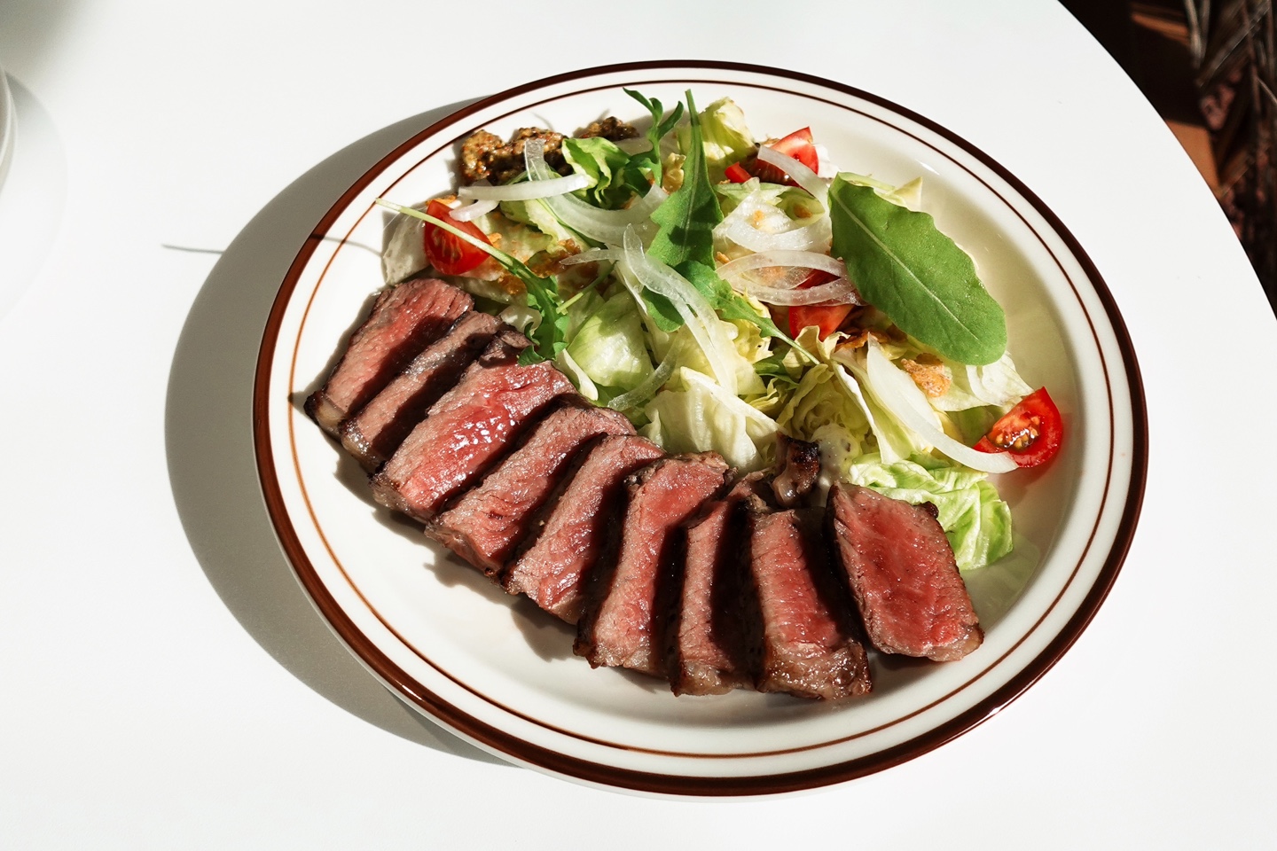 Sirloin Steak Salad (Price Varies)