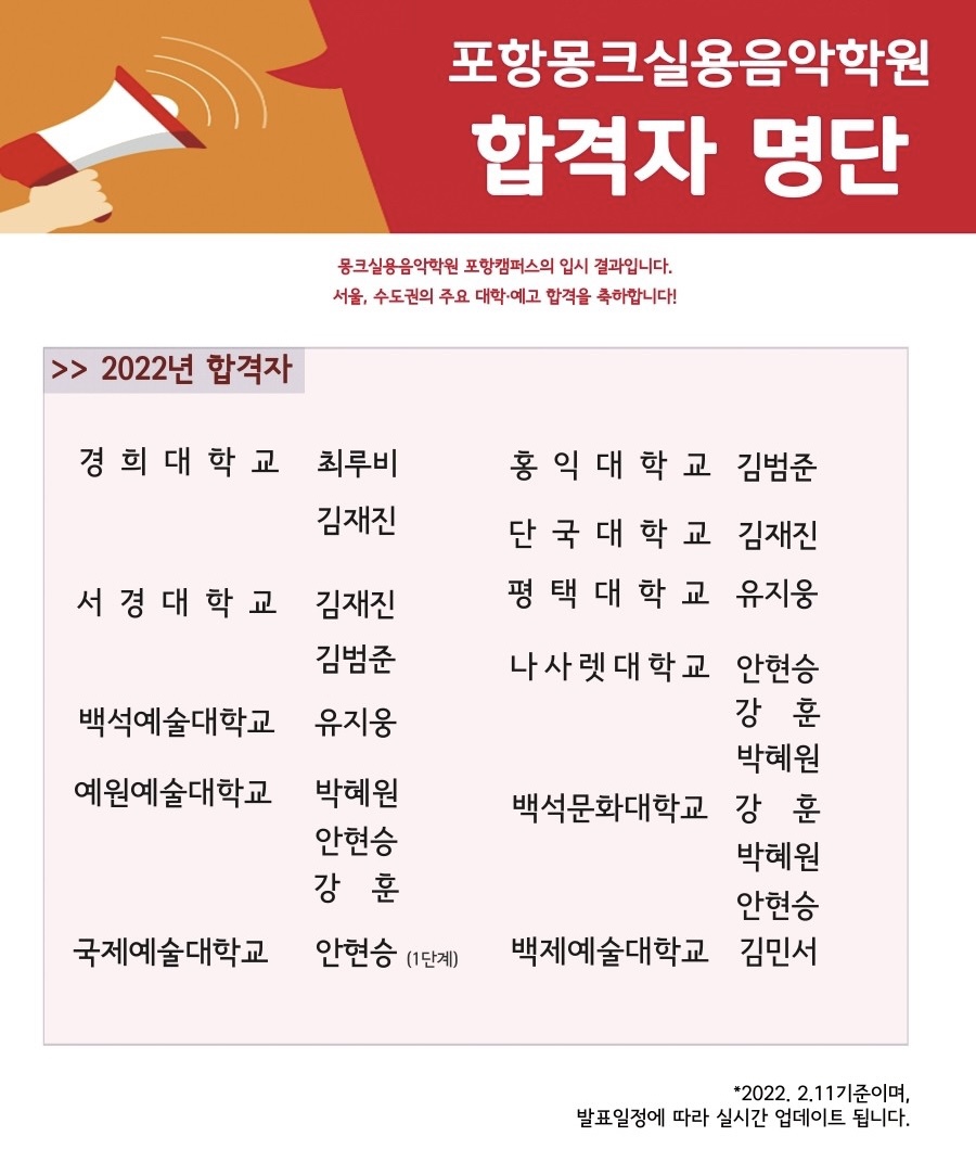 몽크실용음악학원