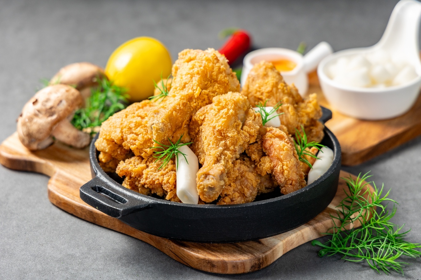봉다리 숯불 두마리치킨