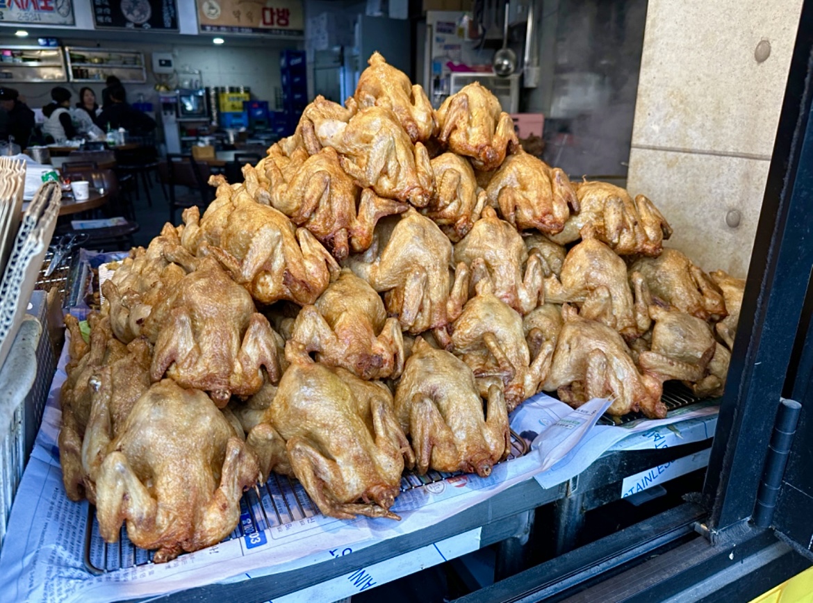 상구통닭 설명사진