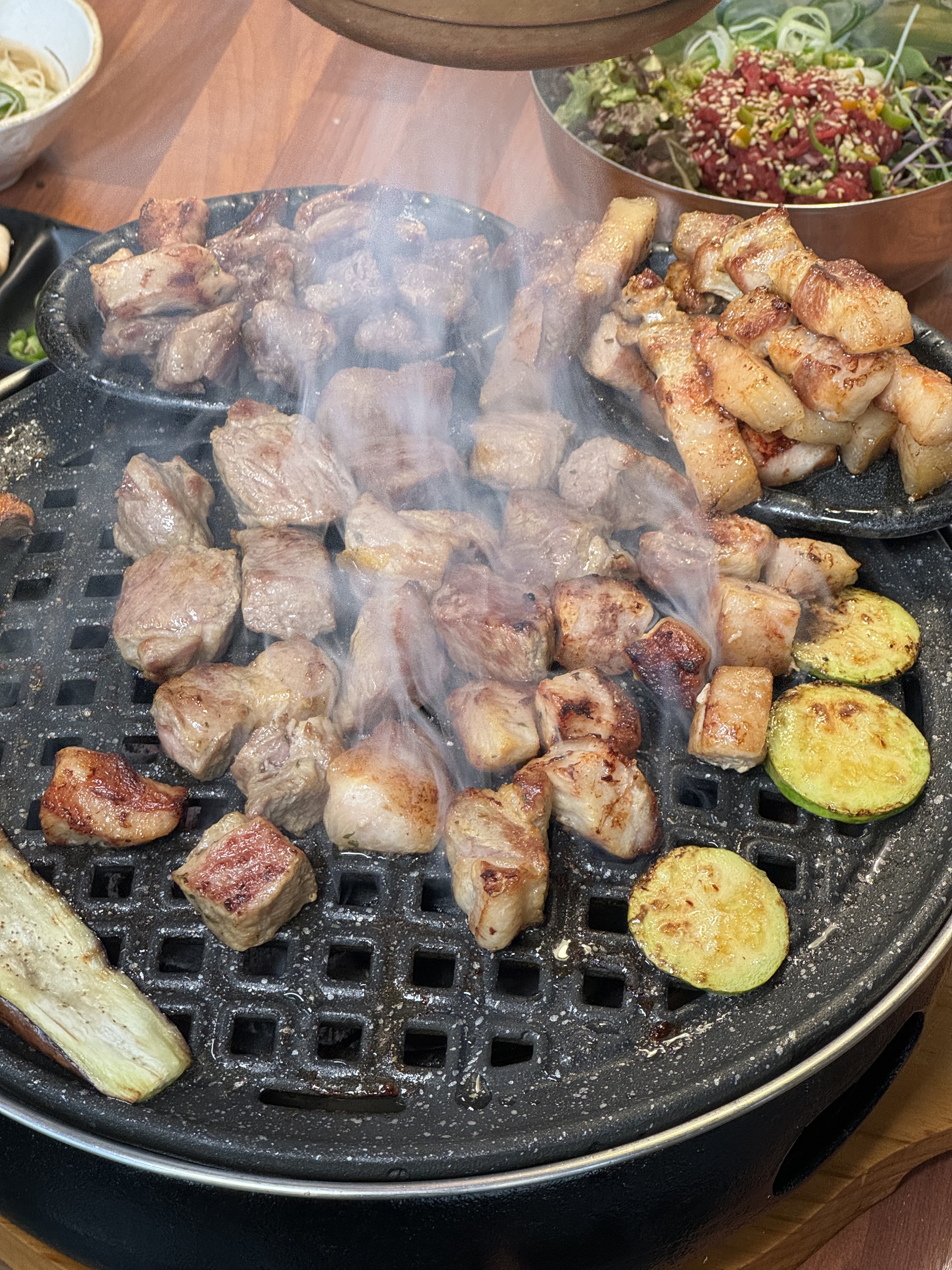새벽네시반 합성점 & 한우회전