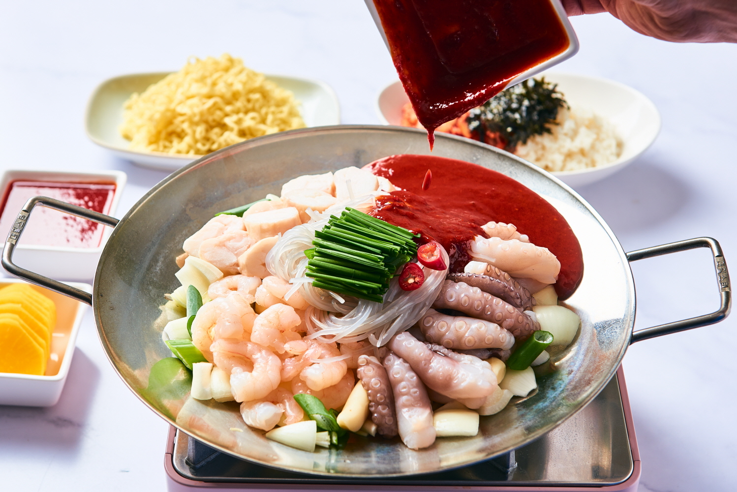 명랑부대찌개 &낙곱새호평점
