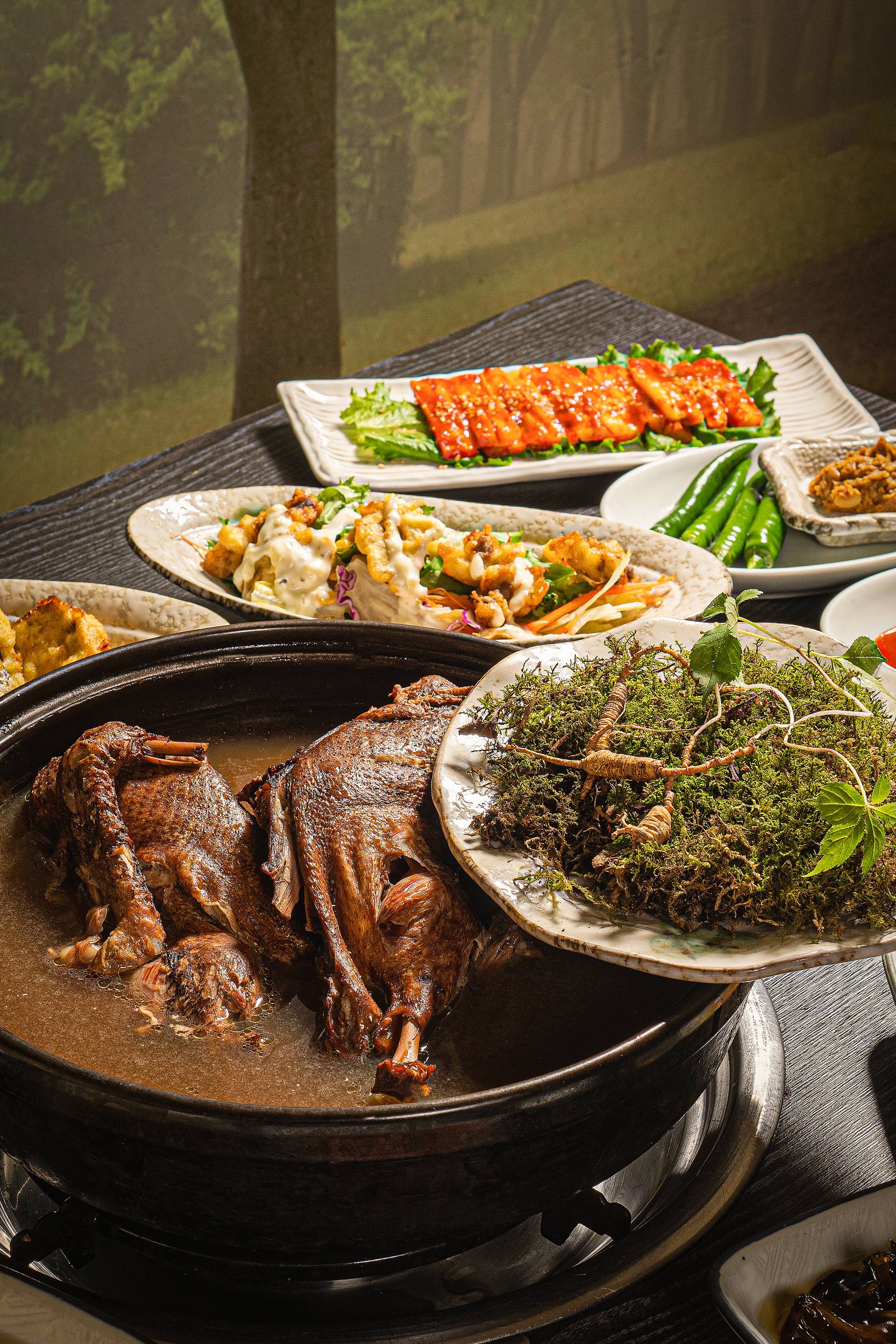 산삼 백숙(3~4인)