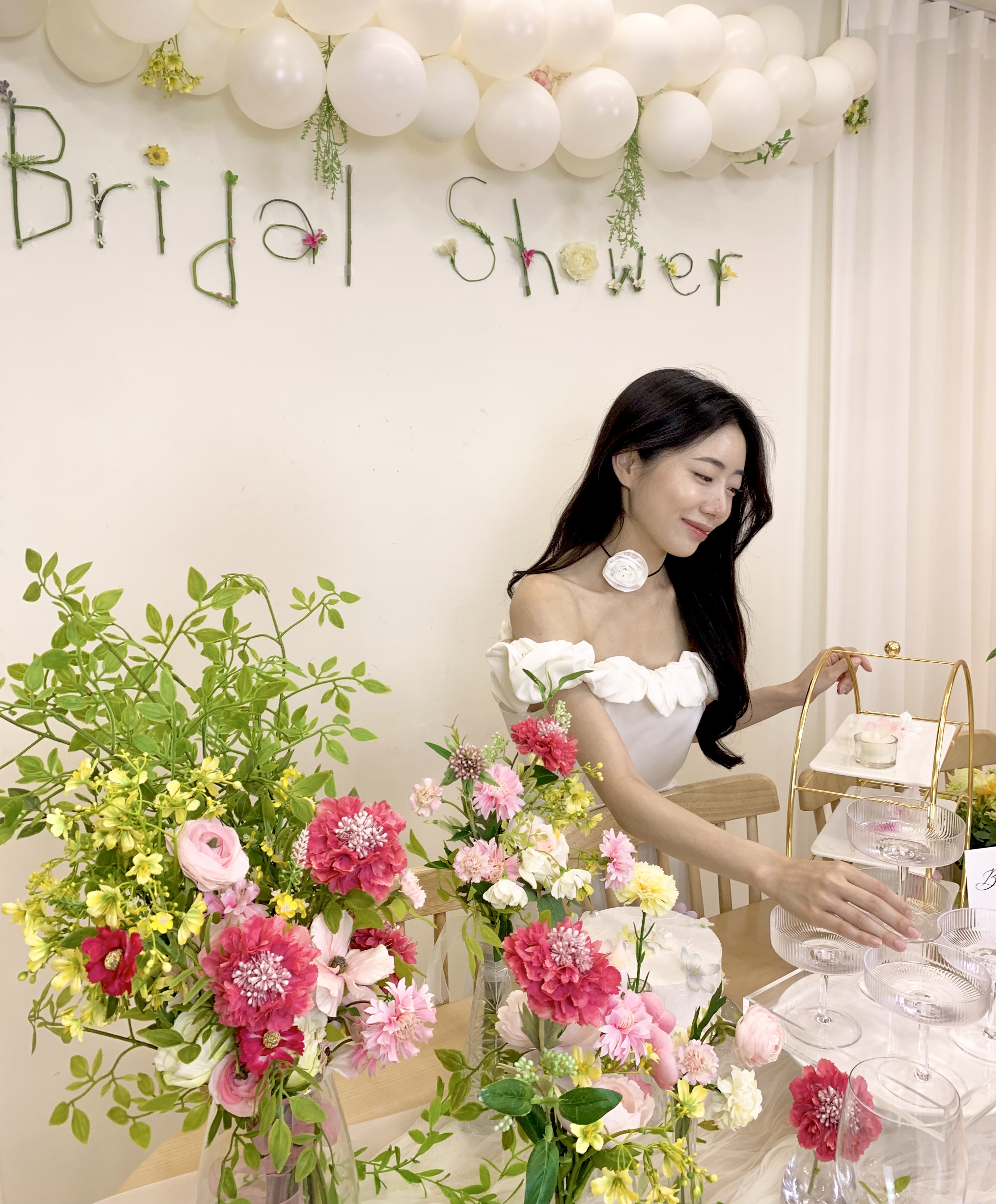 서울 브라이덜샤워 파티룸 마리에마리에 내부 또는 관련 모습